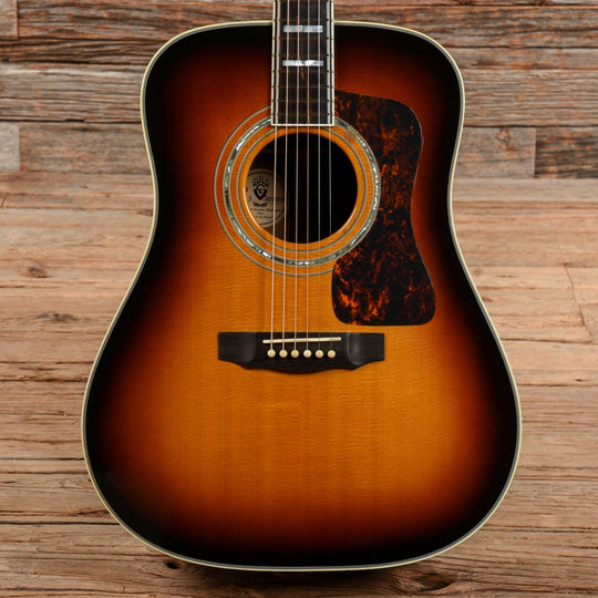 Guild D-55 Sunburst 2007 Acoustic Guitars / Dreadnought
