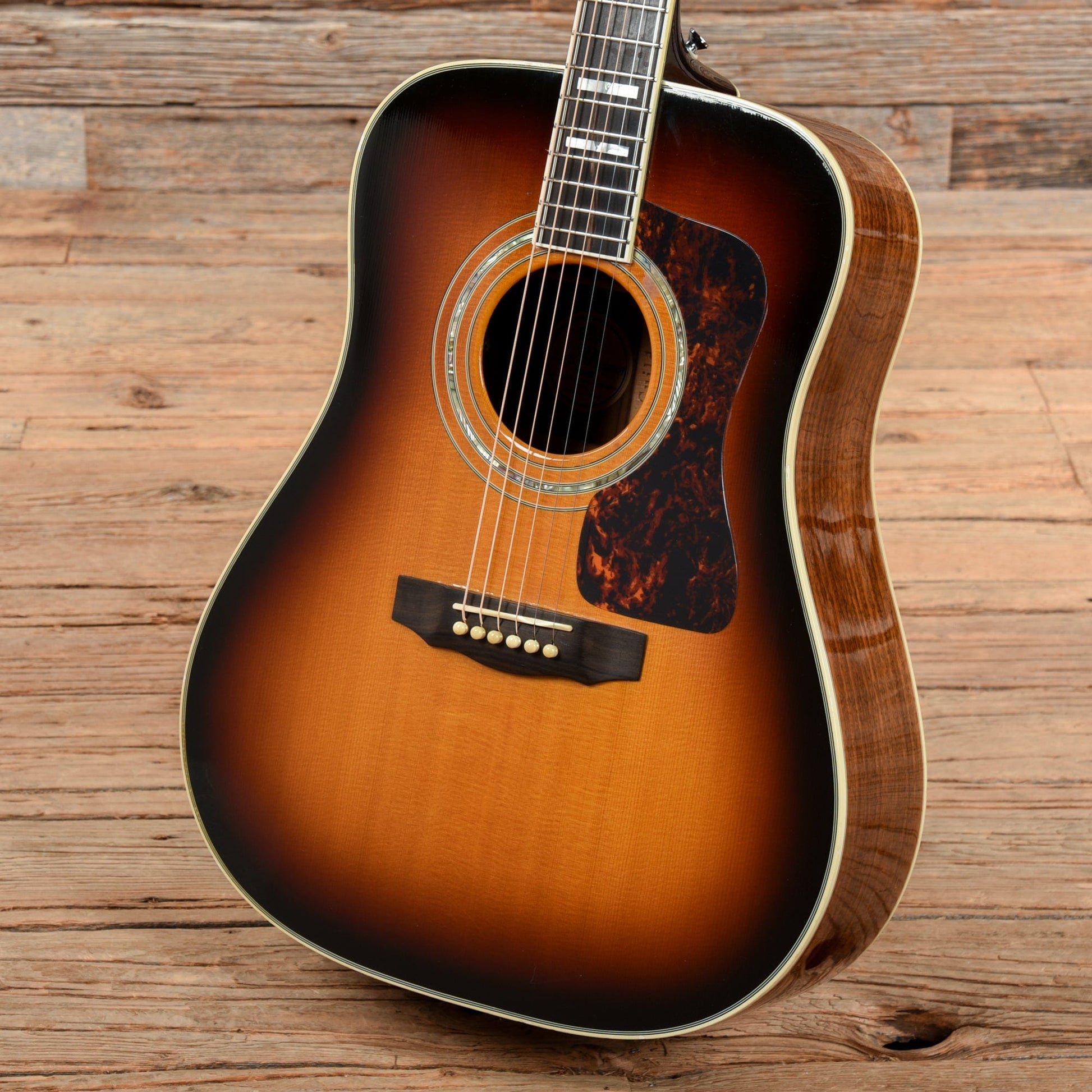 Guild D-55 Sunburst 2007 Acoustic Guitars / Dreadnought
