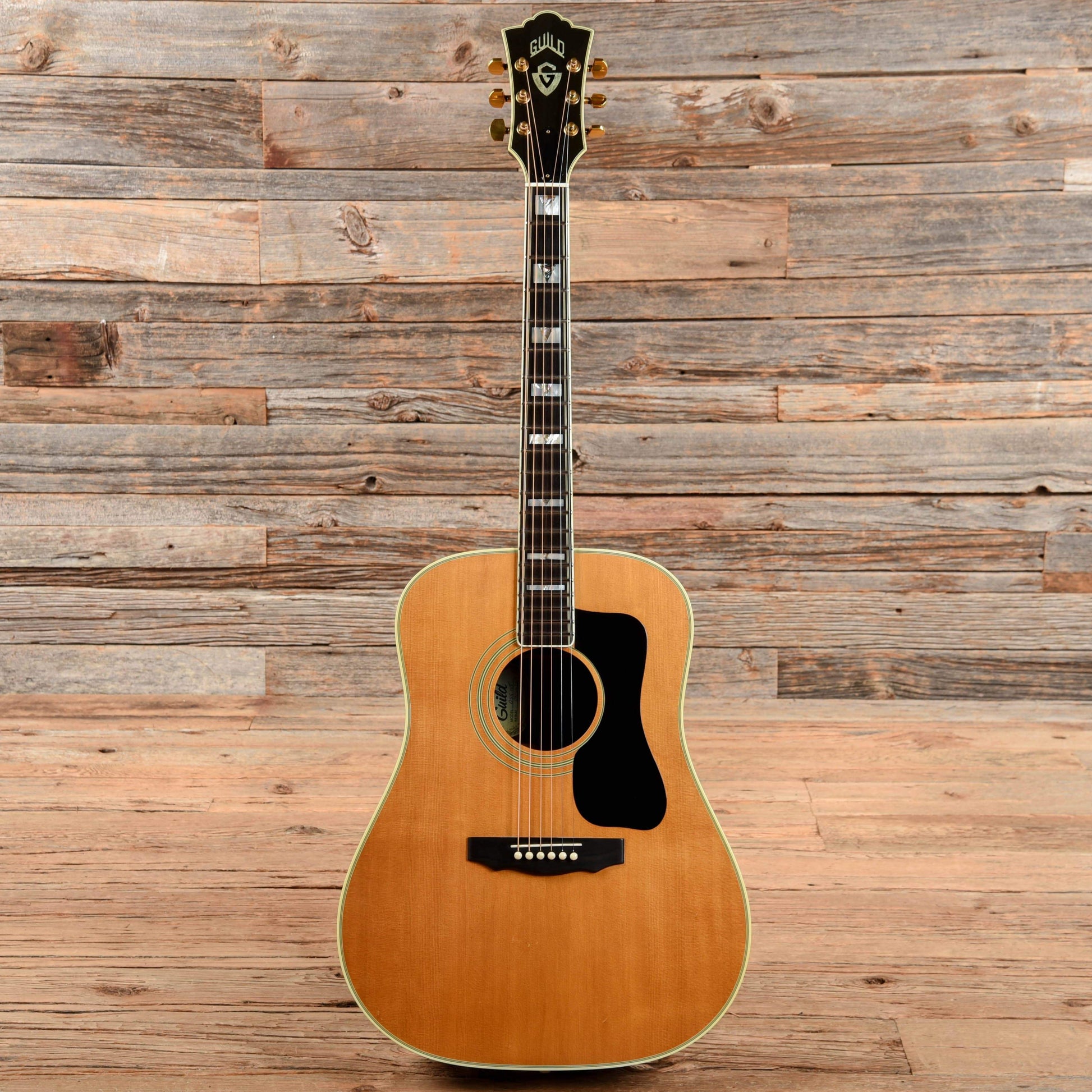Guild D-55NT Natural 1981 Acoustic Guitars / Dreadnought