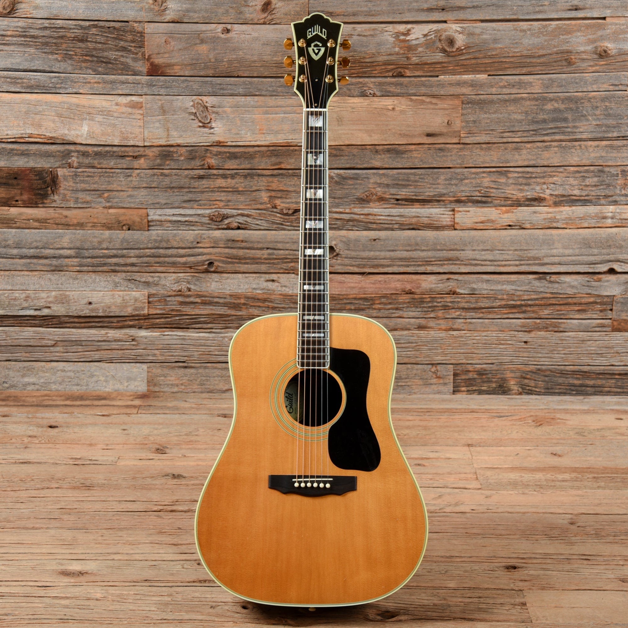 Guild D-55NT Natural 1981 Acoustic Guitars / Dreadnought