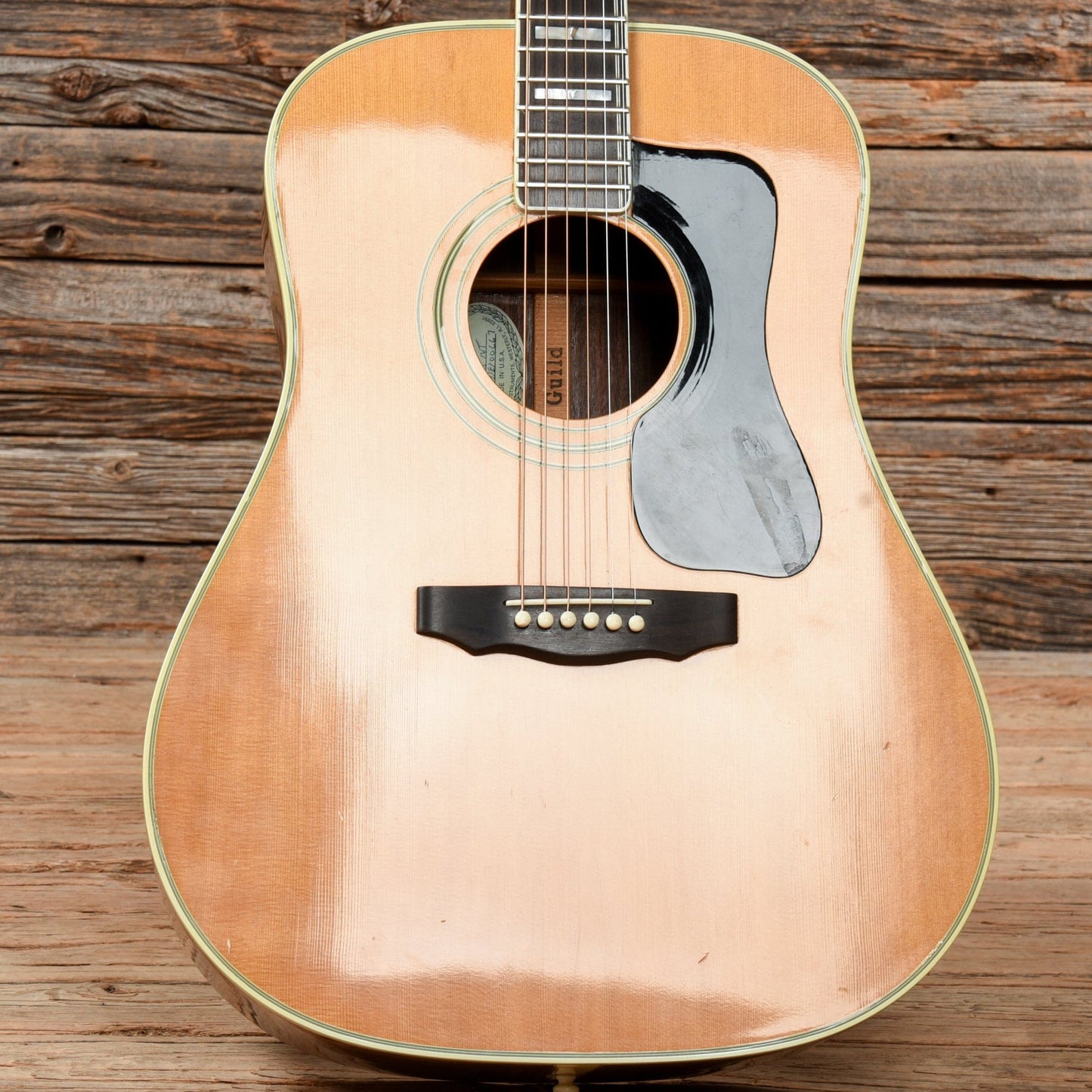 Guild D-55NT Natural 1981 Acoustic Guitars / Dreadnought