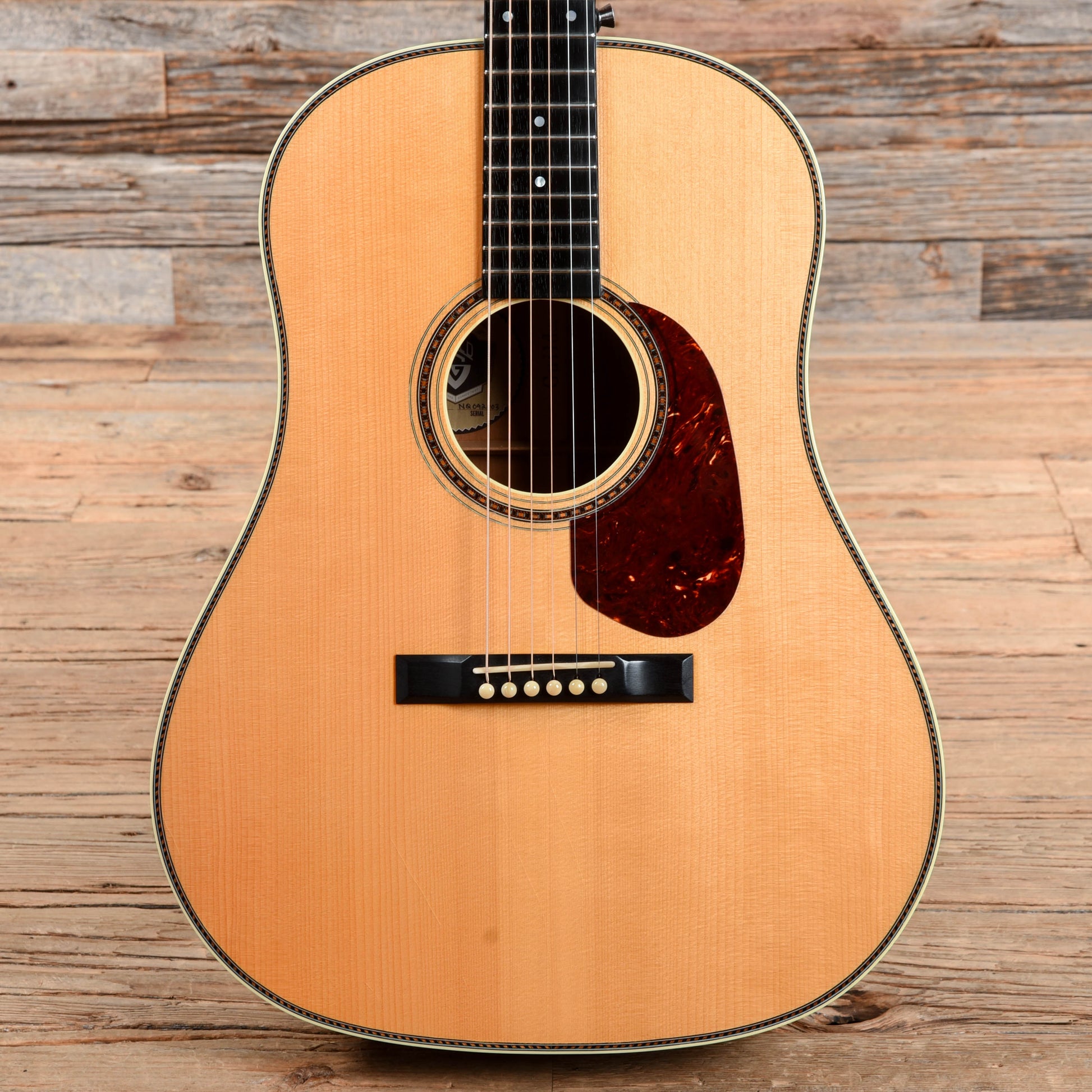 Guild Orpheum Slope Shoulder 12 Fret Dreadnought Natural 2013 Acoustic Guitars / Dreadnought