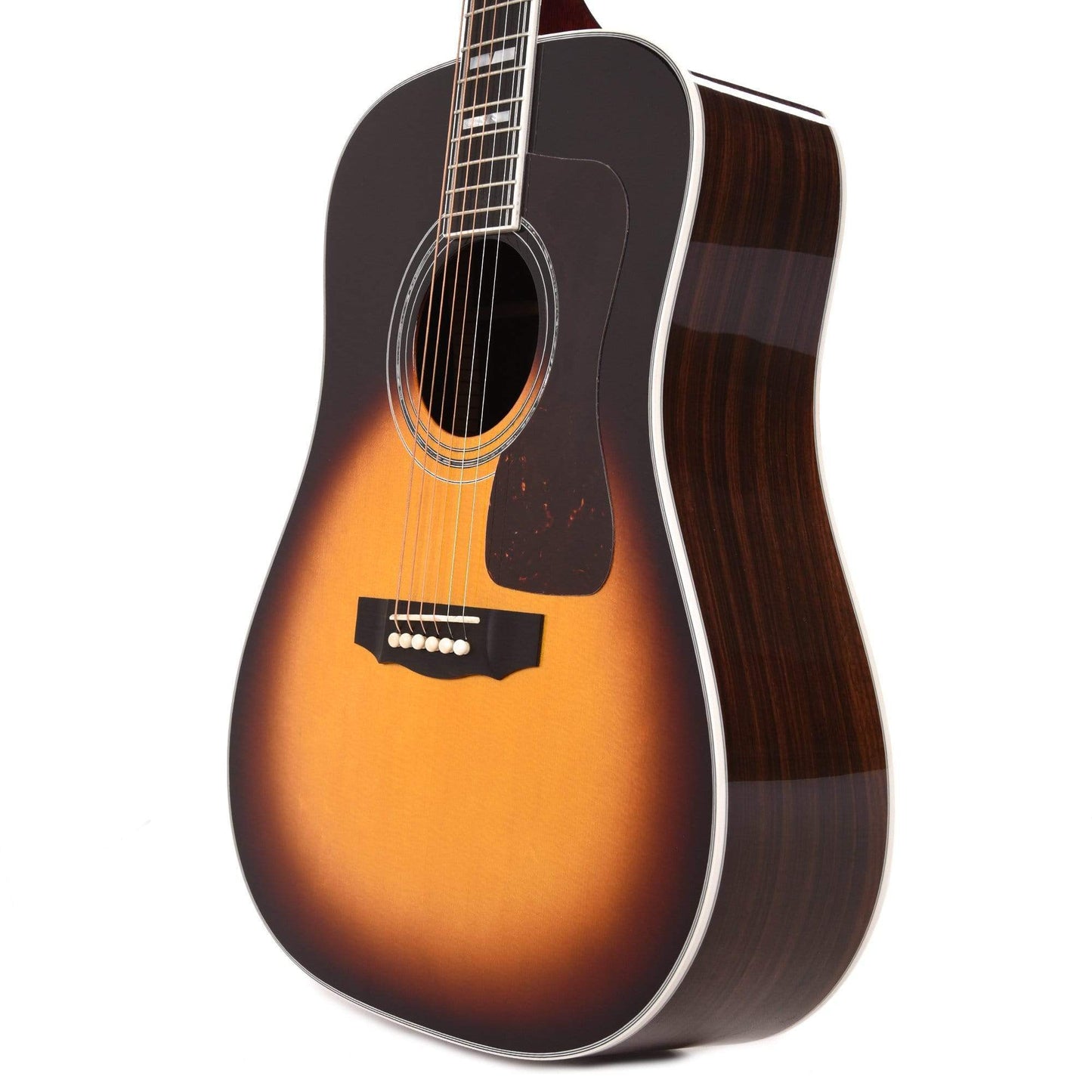 Guild Special Run D-55 Tear Drop Burst Acoustic Guitars / Dreadnought