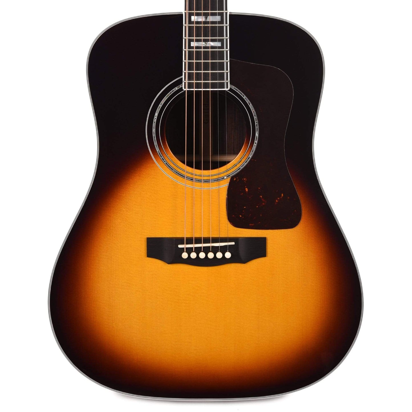 Guild Special Run D-55 Tear Drop Burst Acoustic Guitars / Dreadnought