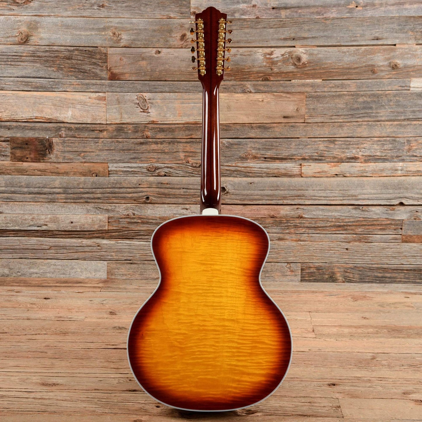 Guild Special Run F-512E Maple Tobacco Burst Acoustic Guitars / Dreadnought