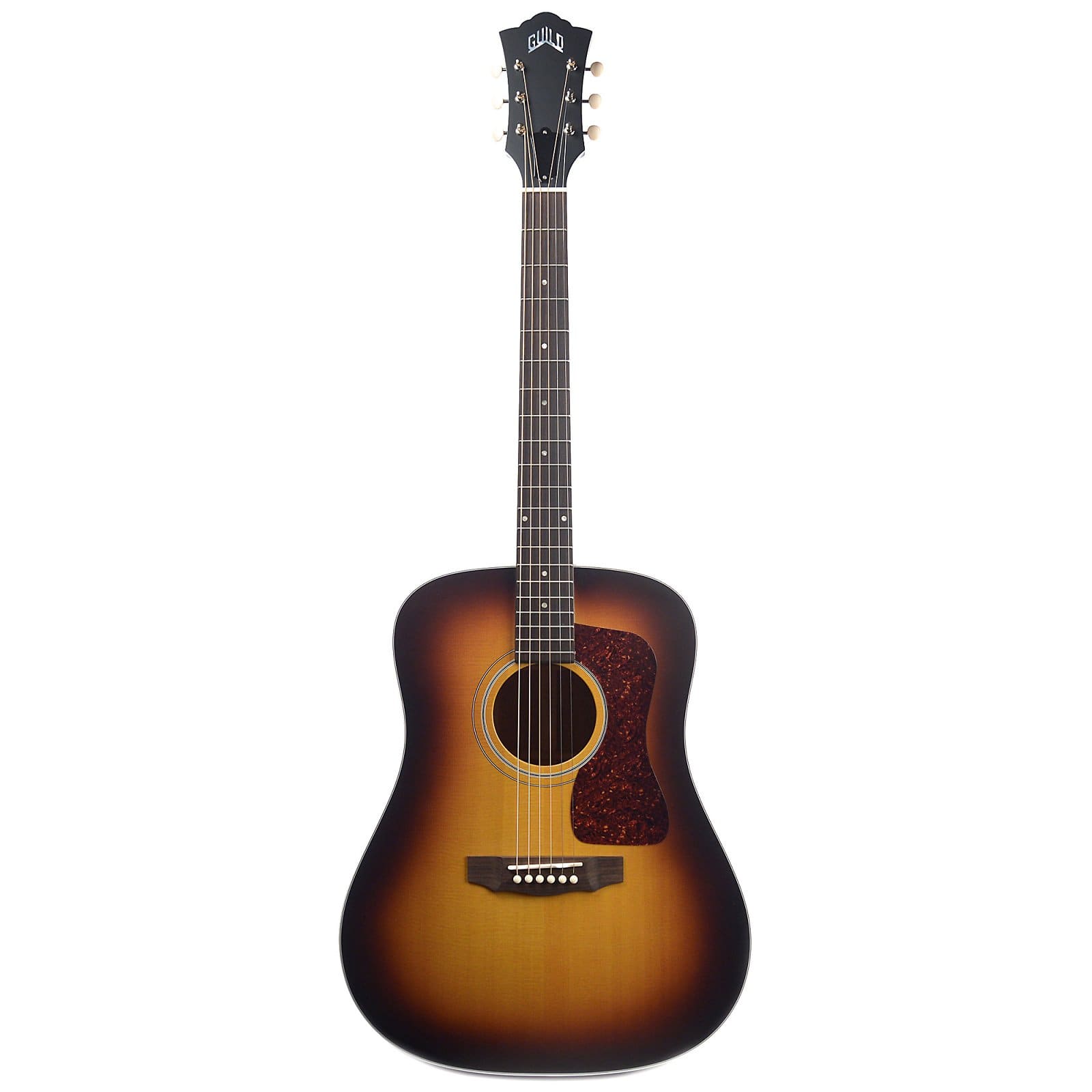 Guild USA D-40 Dreadnought Sitka Spruce/Mahogany Antique Burst Acoustic Guitars / Dreadnought
