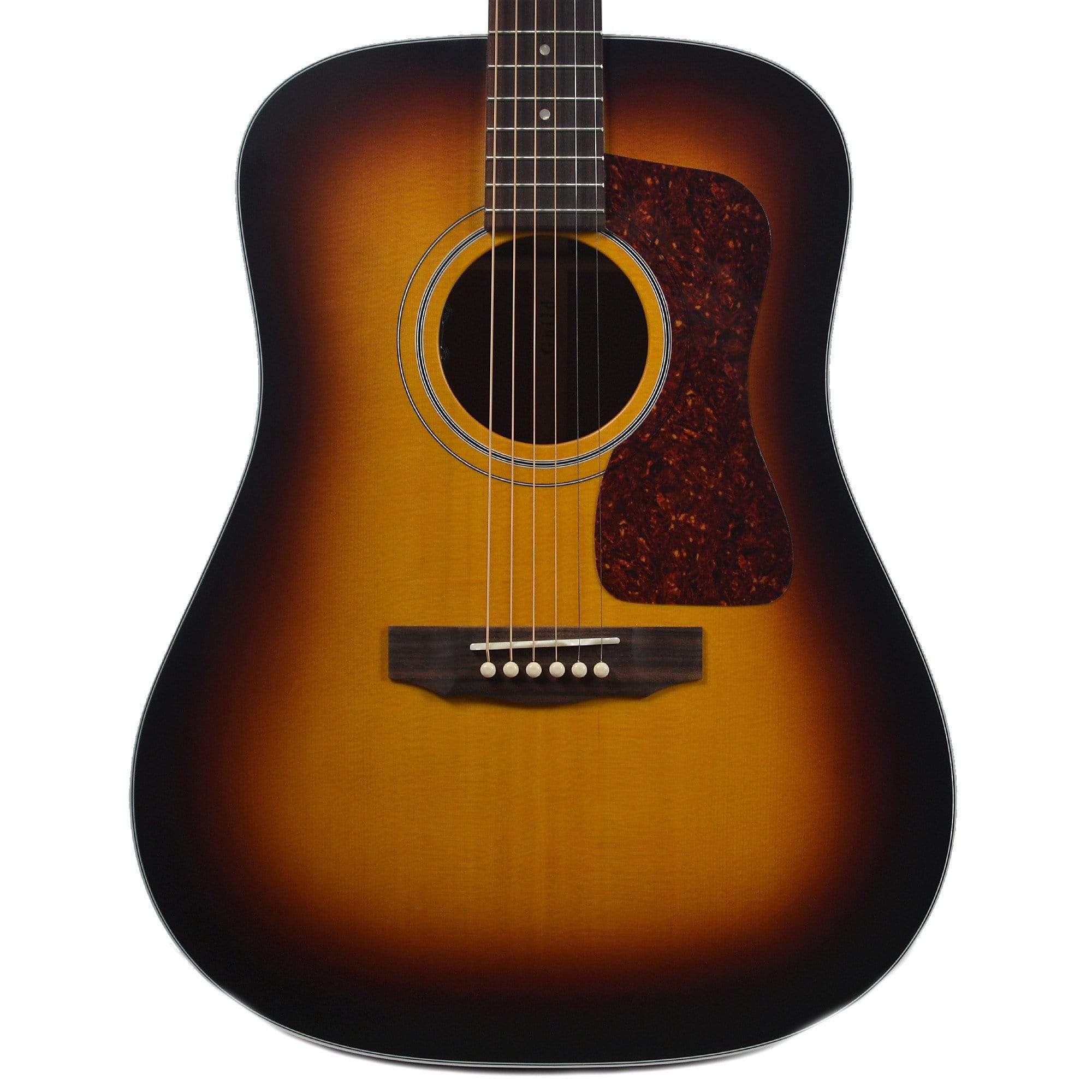 Guild USA D-40 Dreadnought Sitka Spruce/Mahogany Antique Burst w/LR Baggs Pickup Acoustic Guitars / Dreadnought
