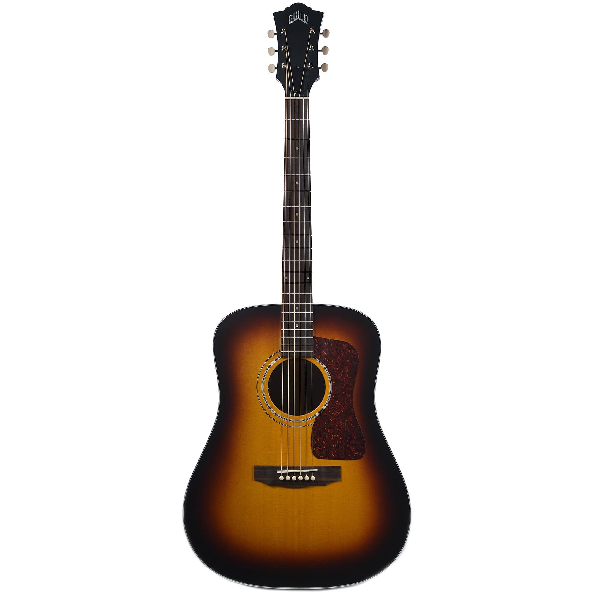 Guild USA D-40 Dreadnought Sitka Spruce/Mahogany Antique Burst w/LR Baggs Pickup Acoustic Guitars / Dreadnought