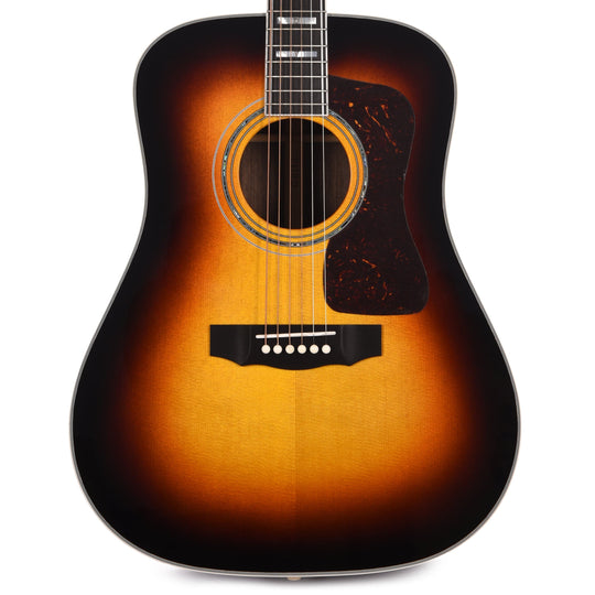 Guild USA D-55 Dreadnought Sitka/Rosewood Antique Burst Acoustic Guitars / Dreadnought