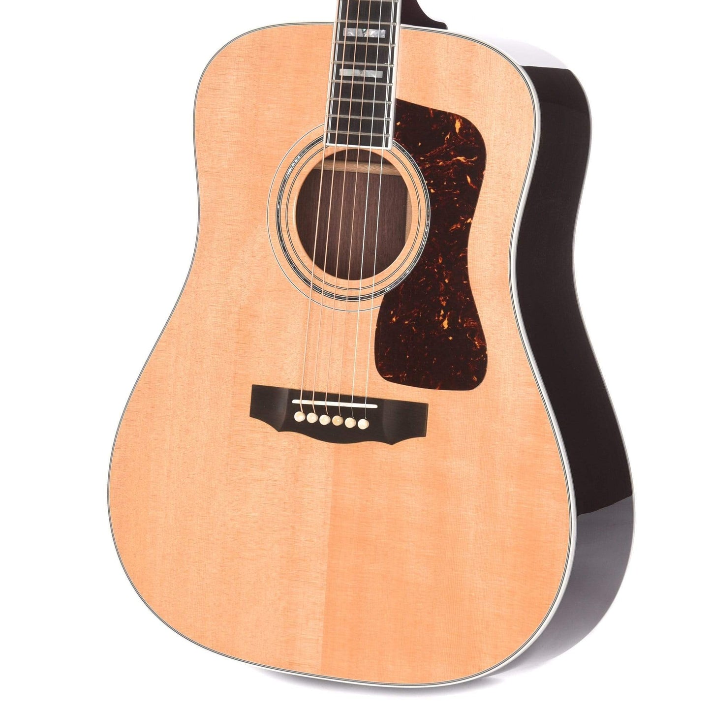 Guild USA D-55 Dreadnought Sitka/Rosewood Natural Acoustic Guitars / Dreadnought