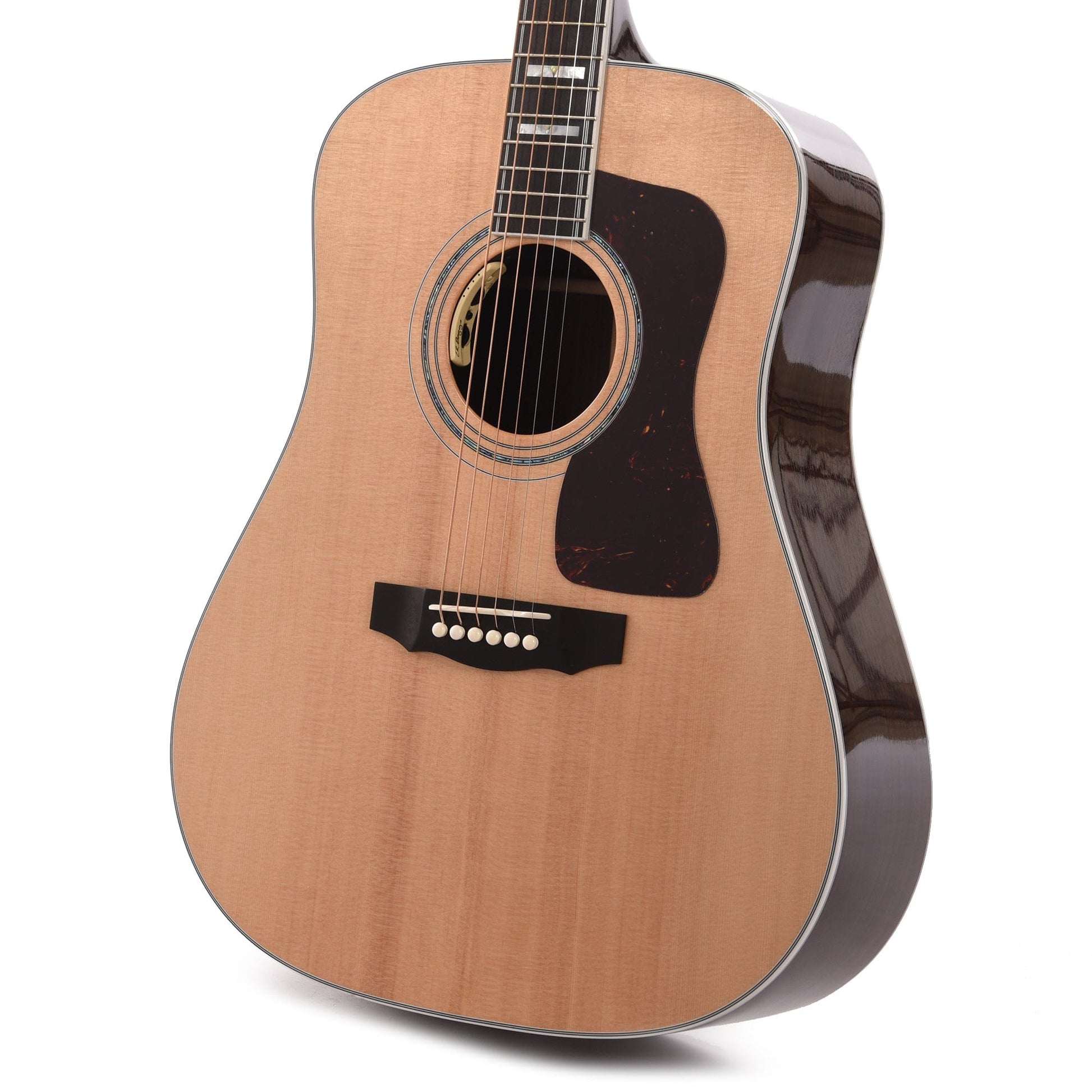Guild USA D-55E Dreadnought Sitka/Rosewood Natural Acoustic Guitars / Dreadnought