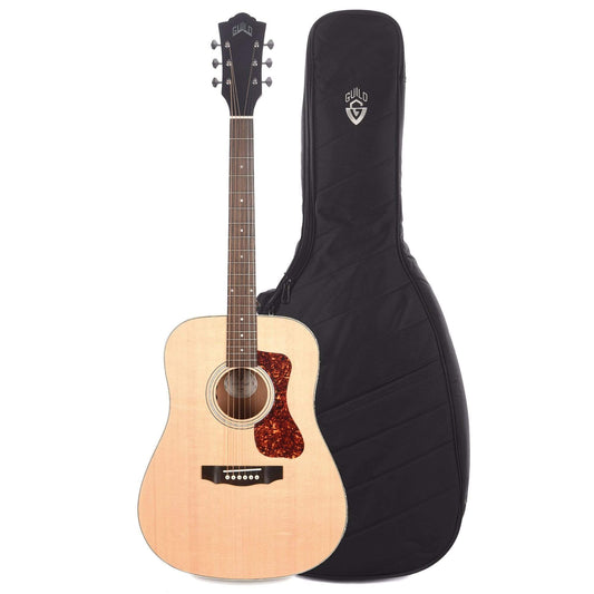 Guild Westerly D-240E Archback Dreadnought Spruce/Mahogany Natural w/Electronics and Deluxe Acoustic Guitar Gig Bag Bundle Acoustic Guitars / Dreadnought