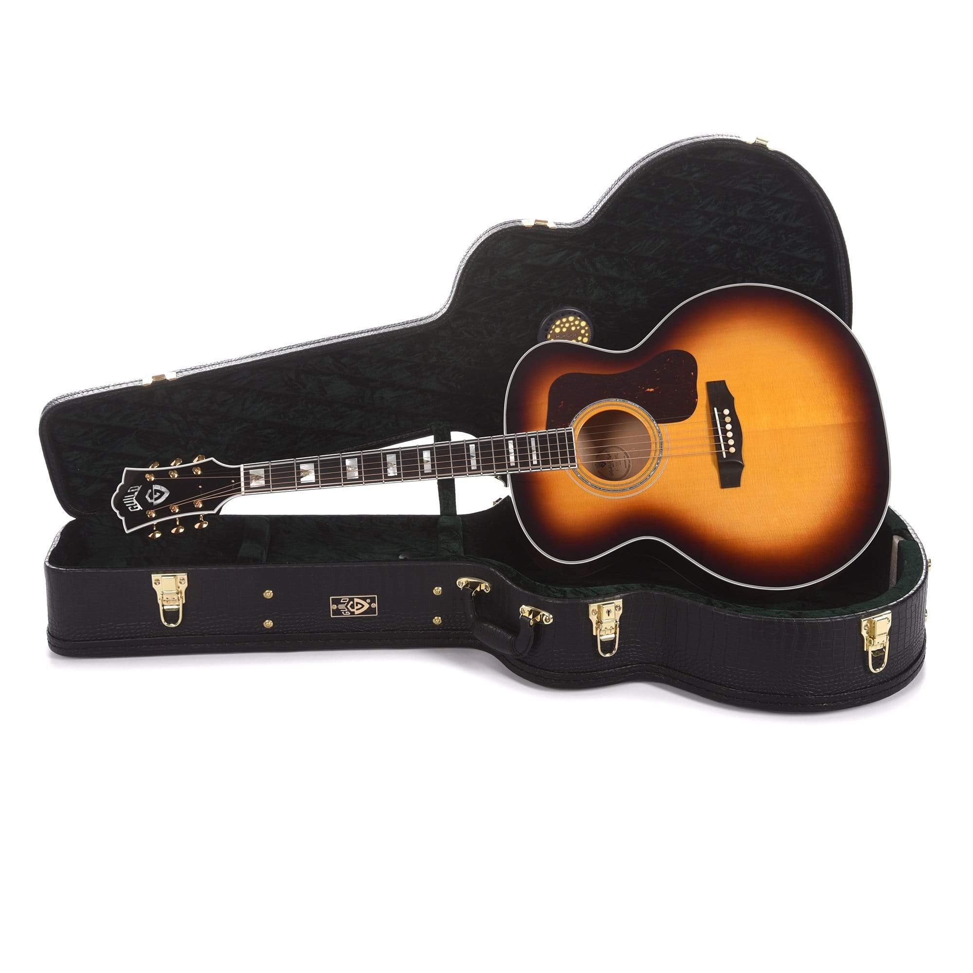 Guild F-55 Maple Antique Sunburst Acoustic Guitars / Jumbo