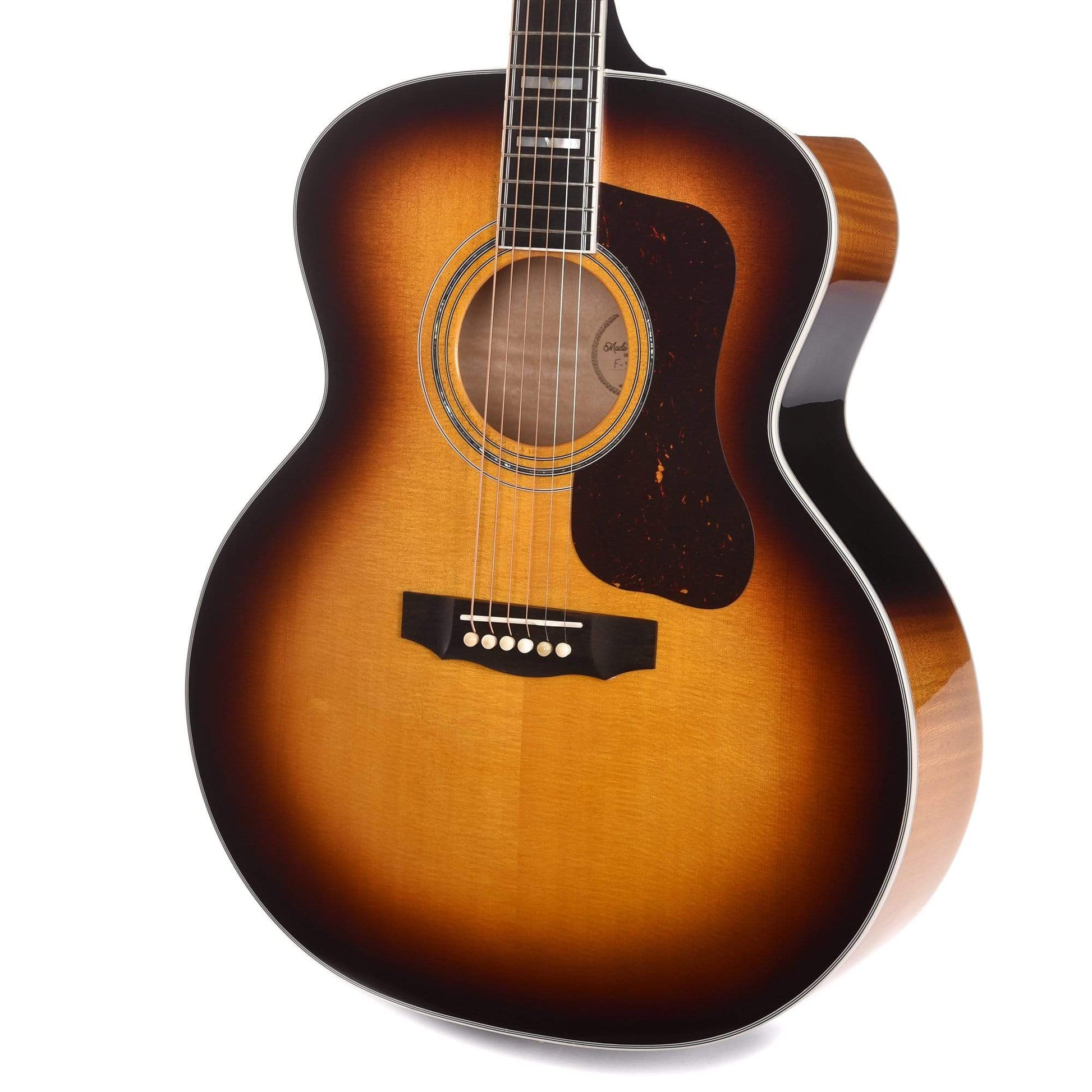 Guild F-55 Maple Antique Sunburst Acoustic Guitars / Jumbo