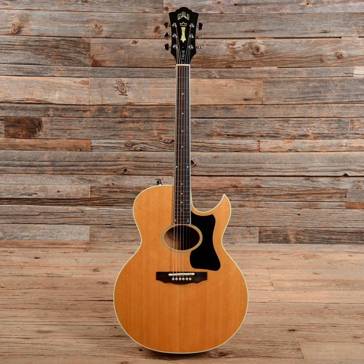 Guild F45-CE Natural 1980s Acoustic Guitars / Jumbo