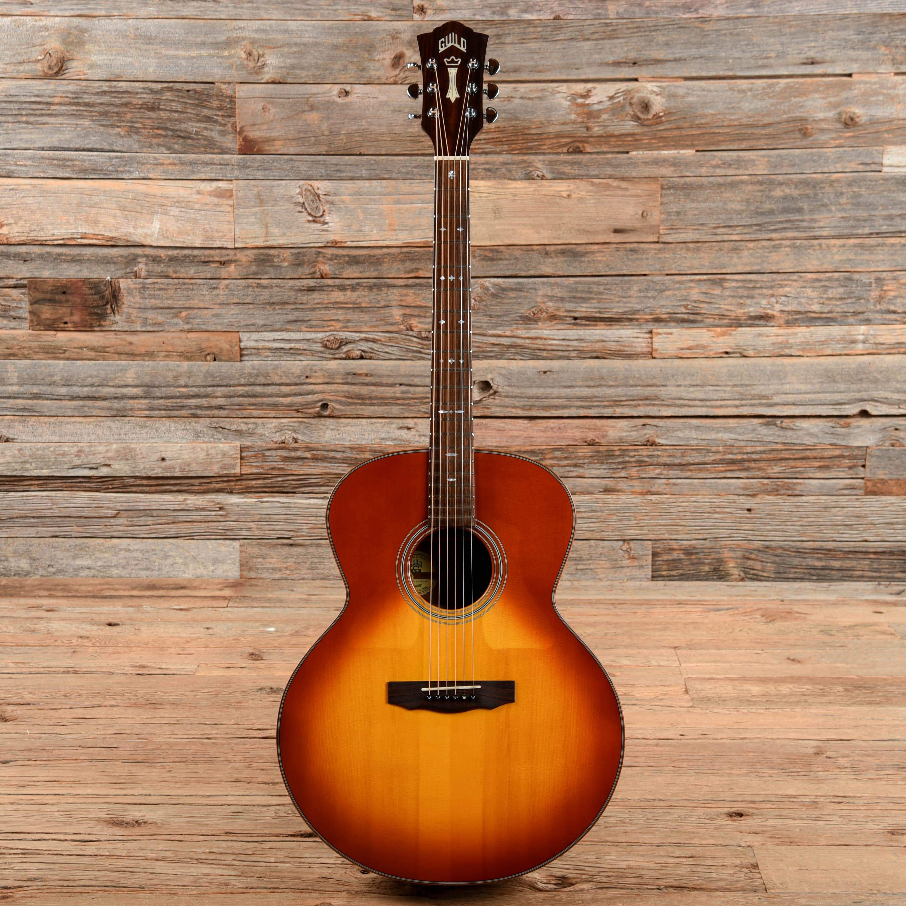 Guild GAD-JF48ASB Antique Sunburst Acoustic Guitars / Jumbo
