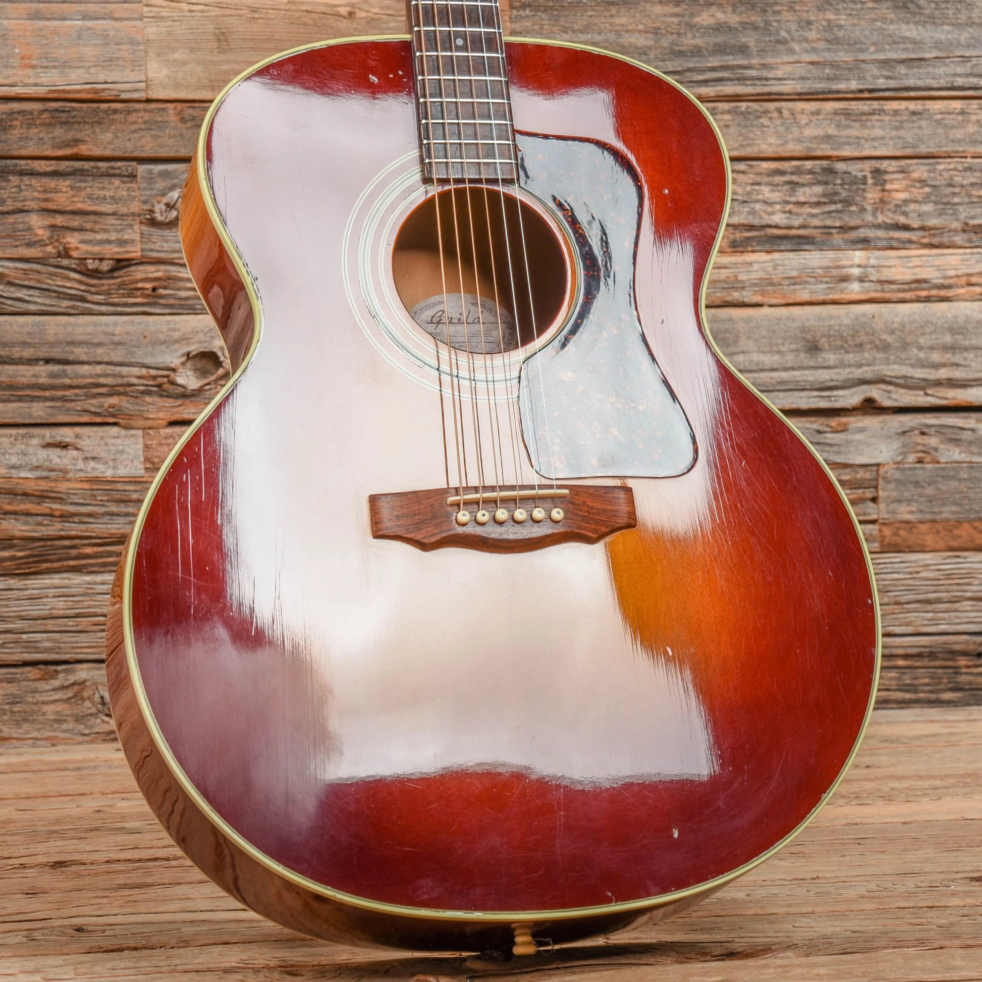 Guild JF-30 Sunburst 1980s Acoustic Guitars / Jumbo