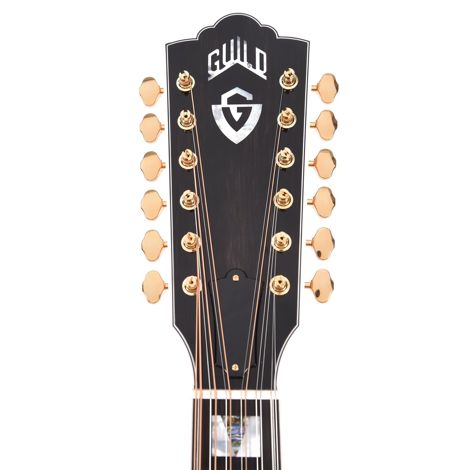 Guild USA F-512 Maple Jumbo 12-String Blonde Acoustic Guitars / Jumbo