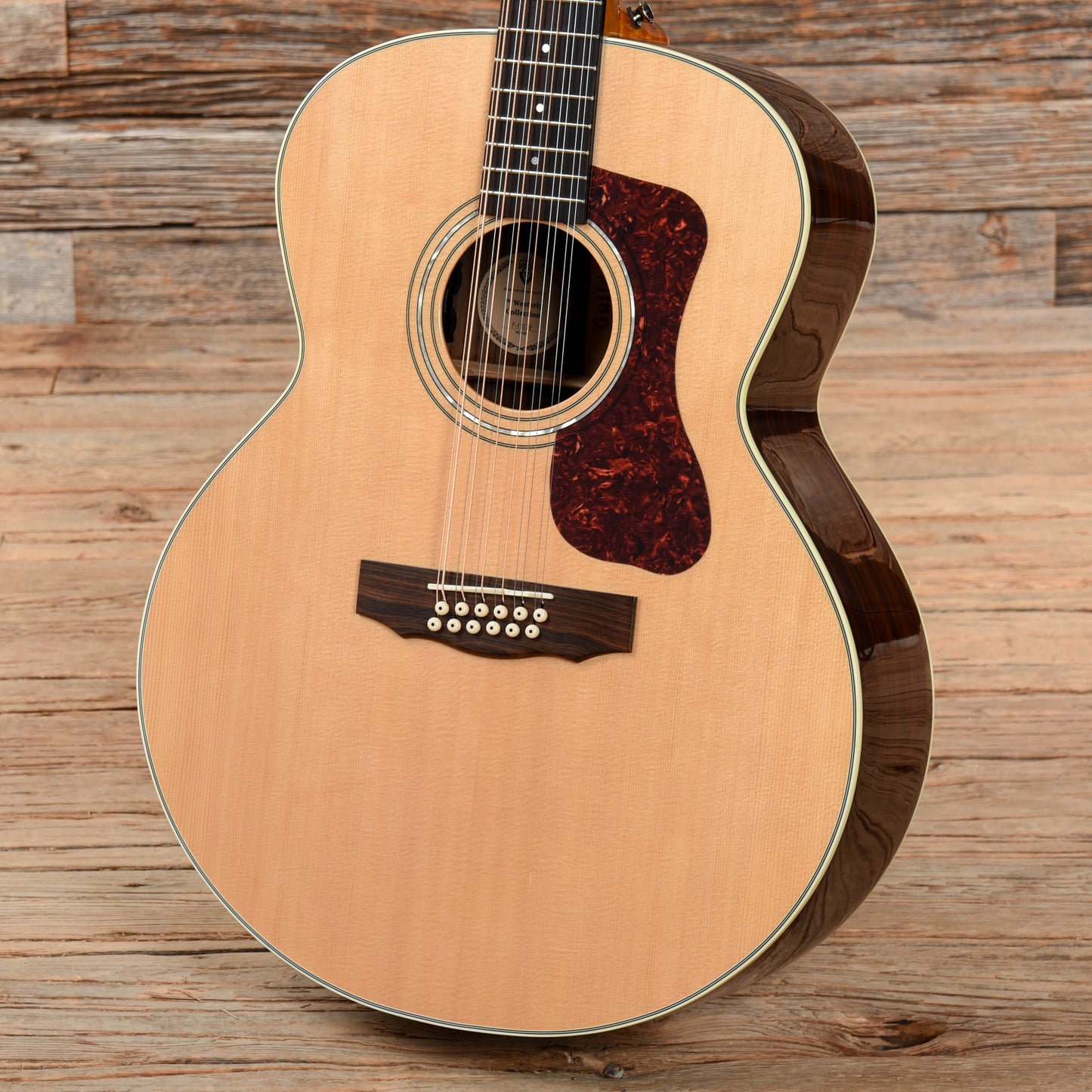 Guild Westerly Collection F-1512E Natural Acoustic Guitars / Jumbo
