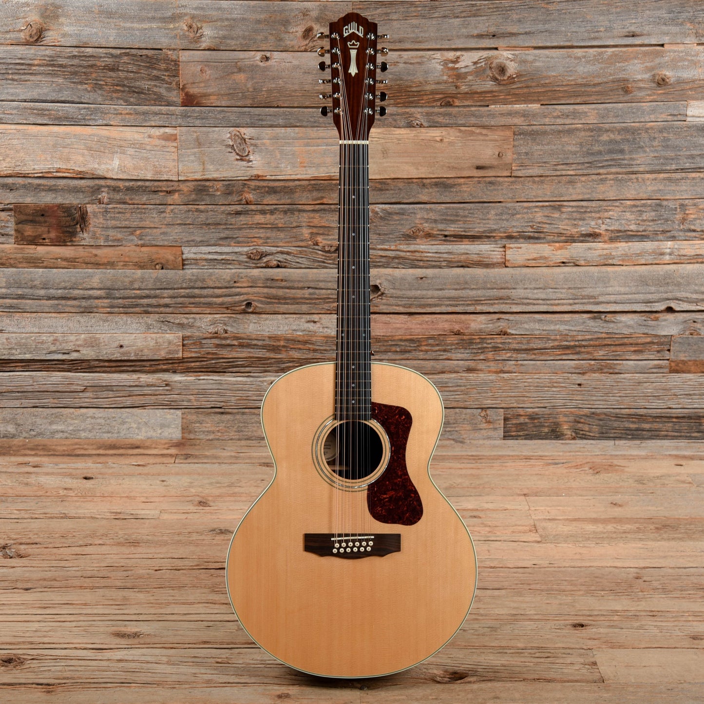 Guild Westerly Collection F-1512E Natural Acoustic Guitars / Jumbo