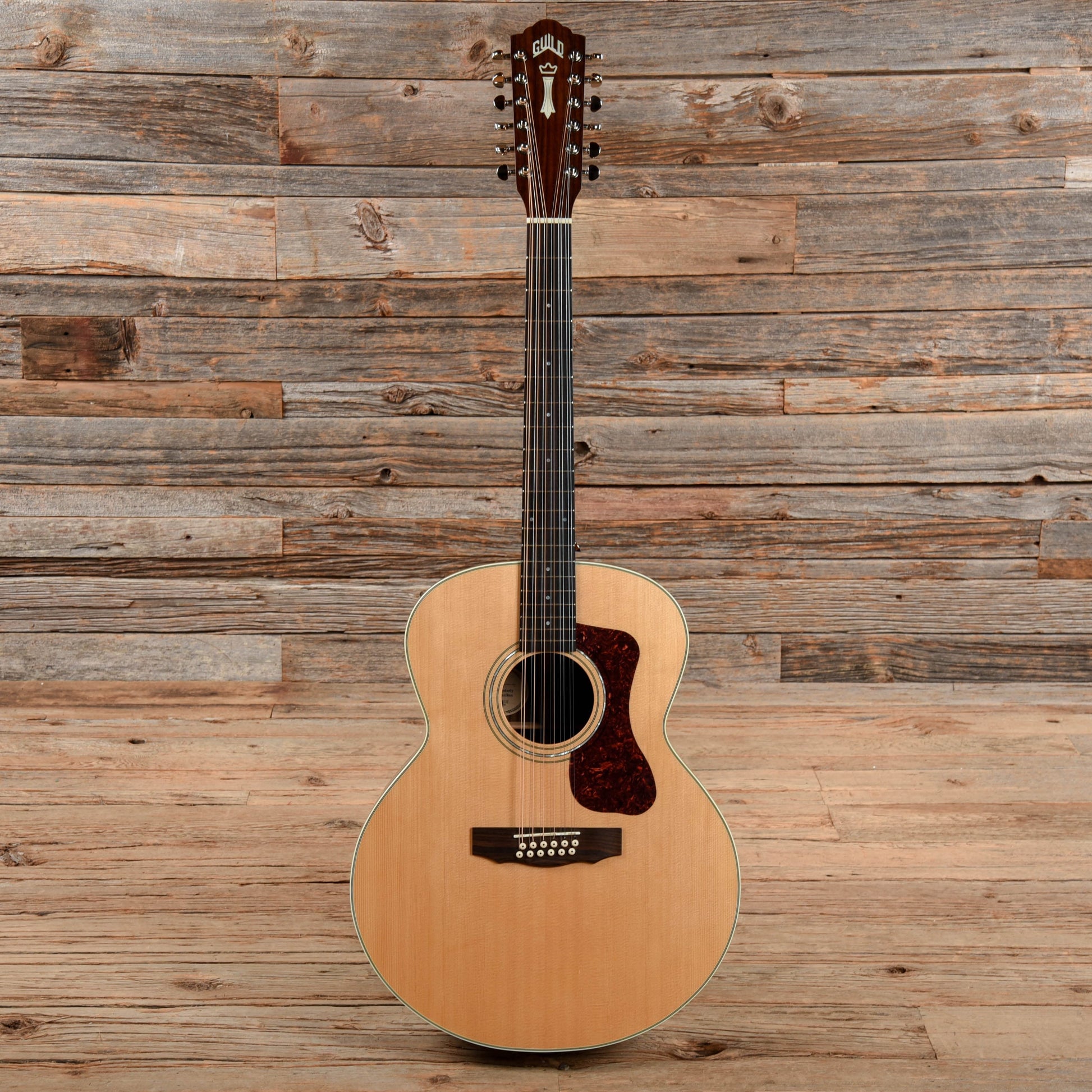Guild Westerly Collection F-1512E Natural Acoustic Guitars / Jumbo