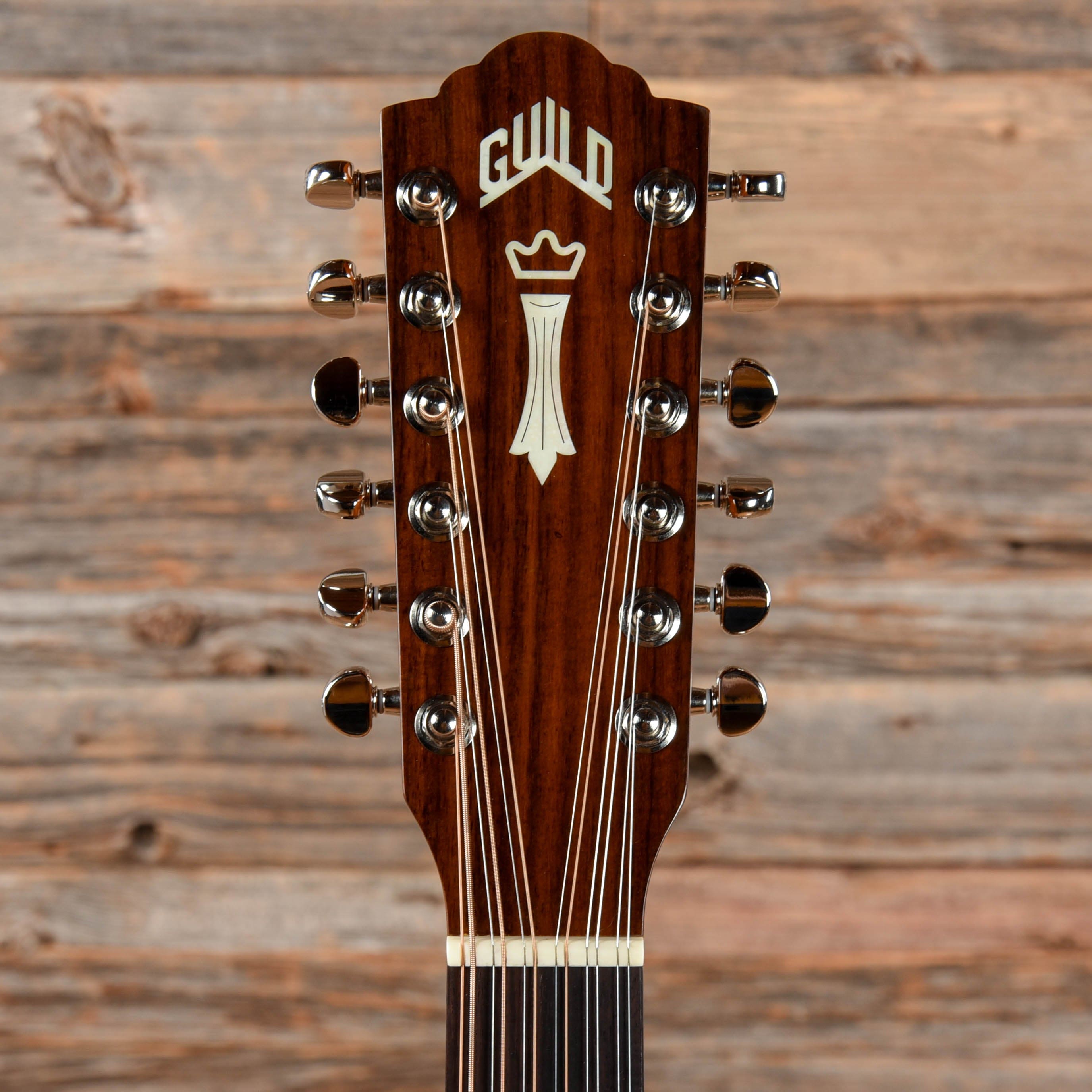 Guild Westerly Collection F-1512E Natural Acoustic Guitars / Jumbo