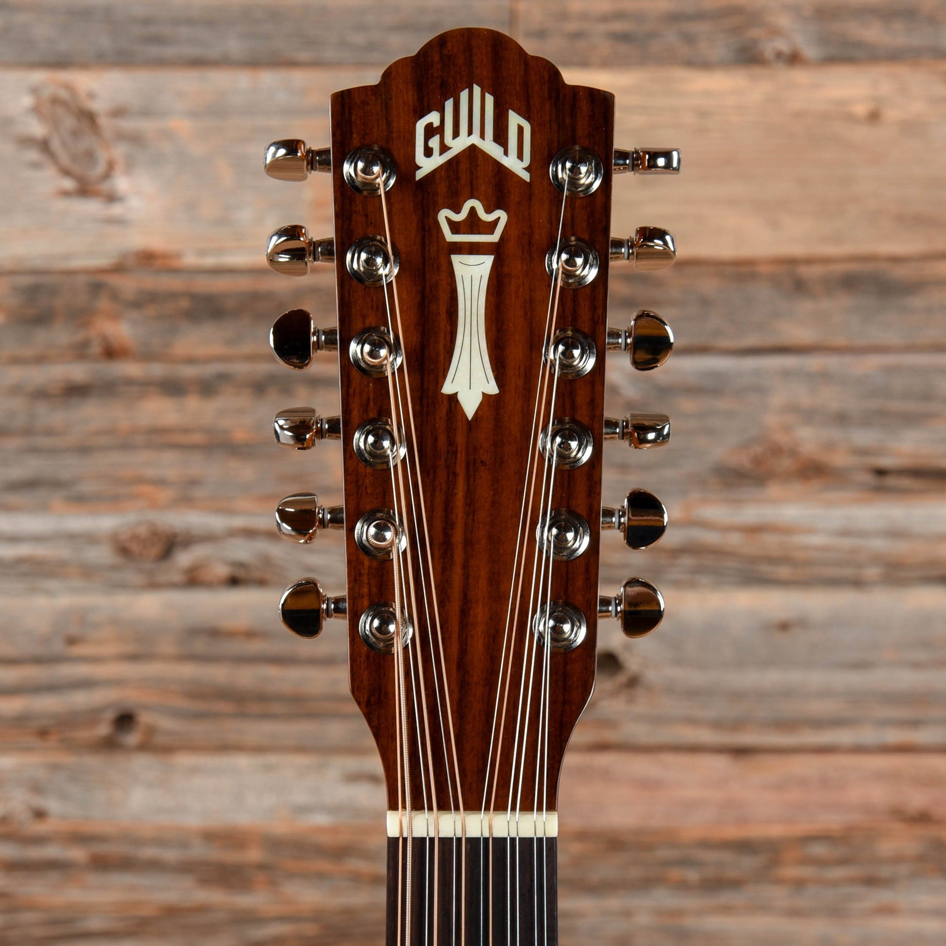 Guild Westerly Collection F-1512E Natural Acoustic Guitars / Jumbo