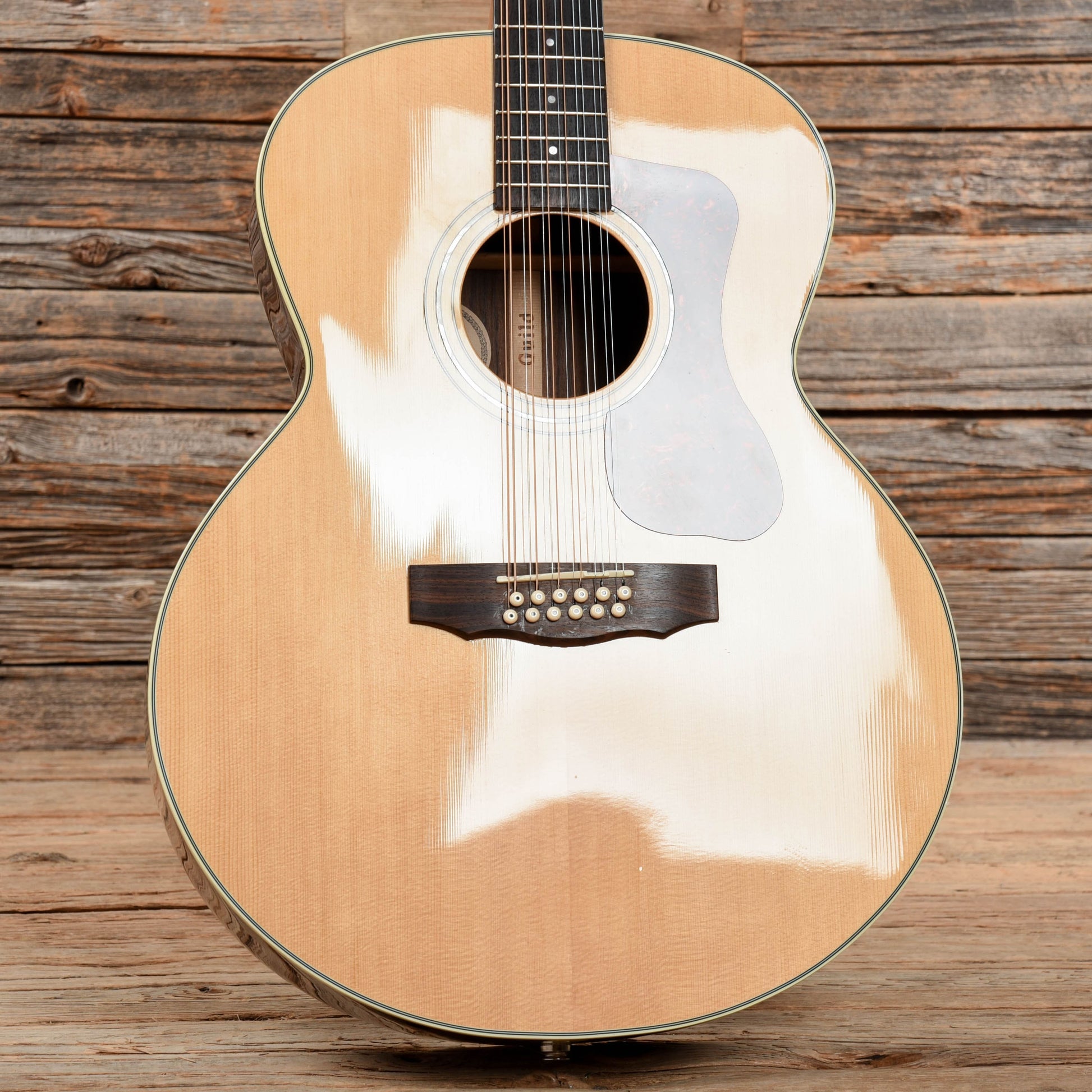 Guild Westerly Collection F-1512E Natural Acoustic Guitars / Jumbo