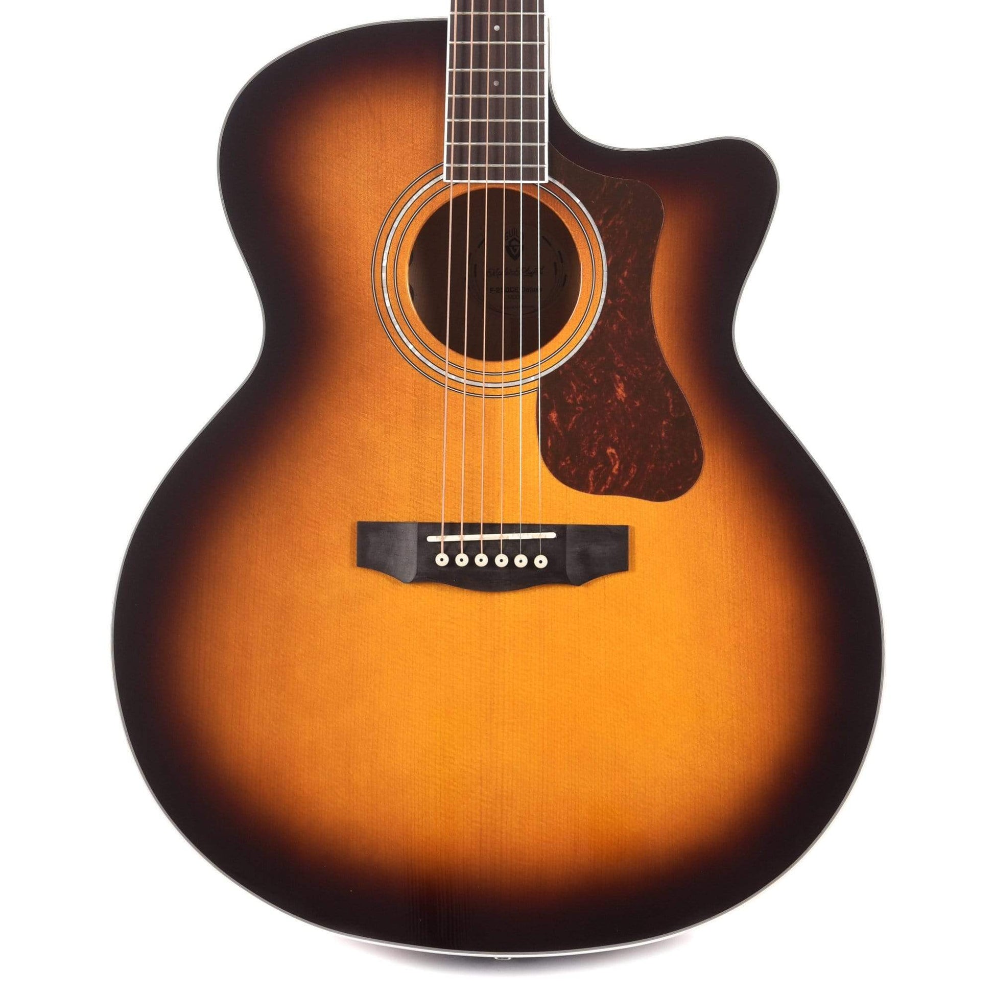 Guild Westerly F-250CE Deluxe Jumbo Cutaway Antique Burst w/Electronics Acoustic Guitars / Jumbo