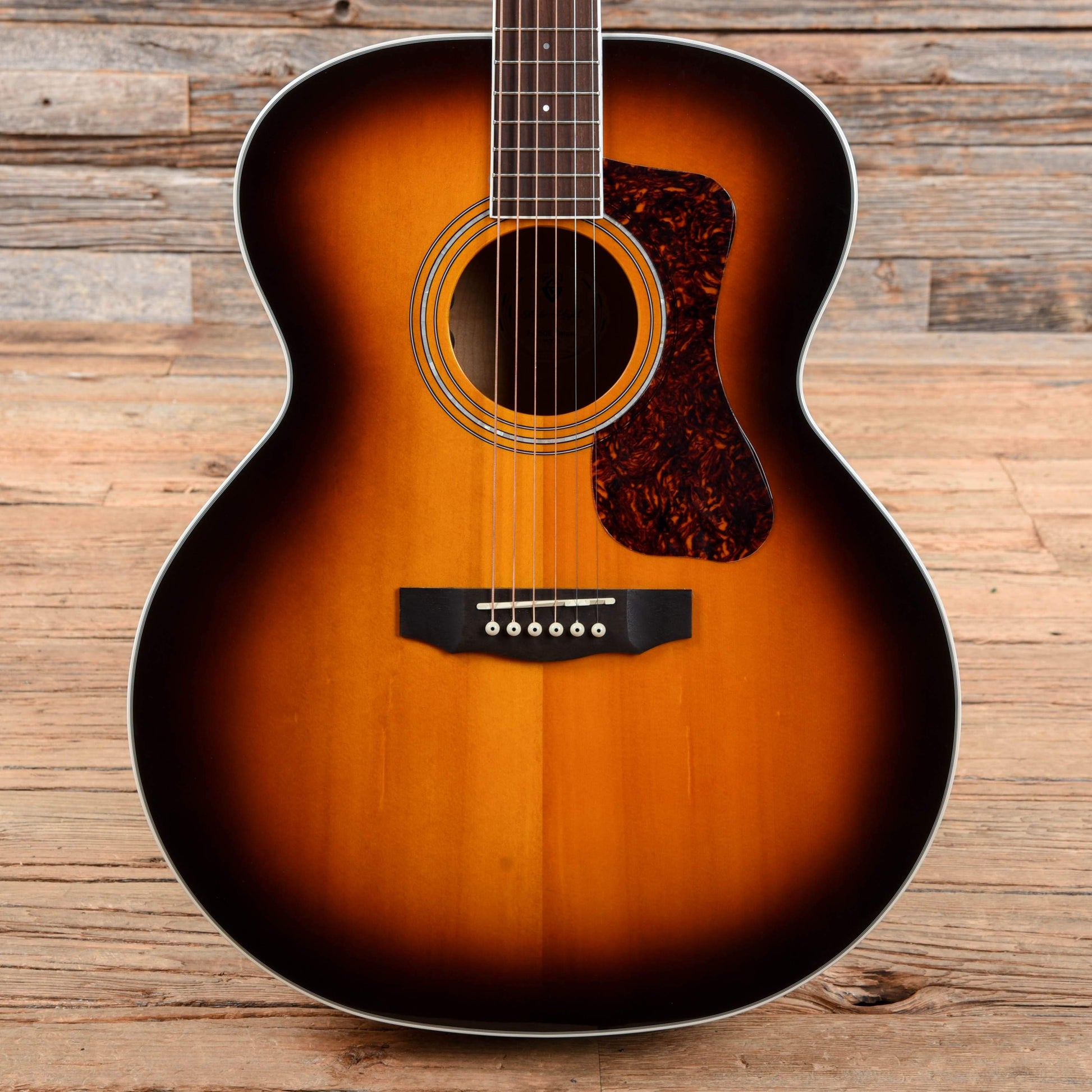 Guild Westerly F-250E Deluxe Jumbo Antique Burst w/Electronics Acoustic Guitars / Jumbo