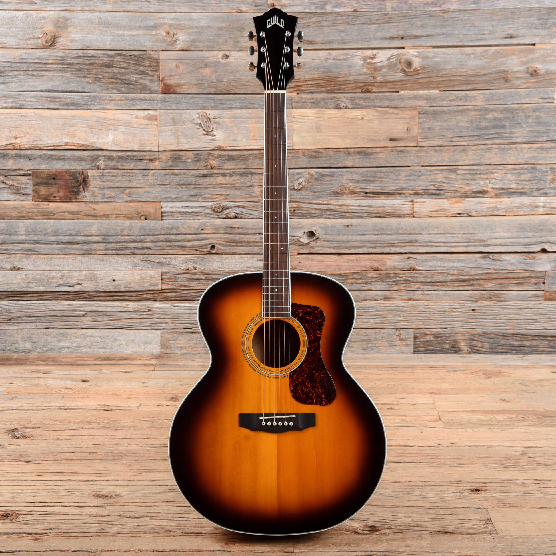Guild Westerly F-250E Deluxe Jumbo Antique Burst w/Electronics Acoustic Guitars / Jumbo