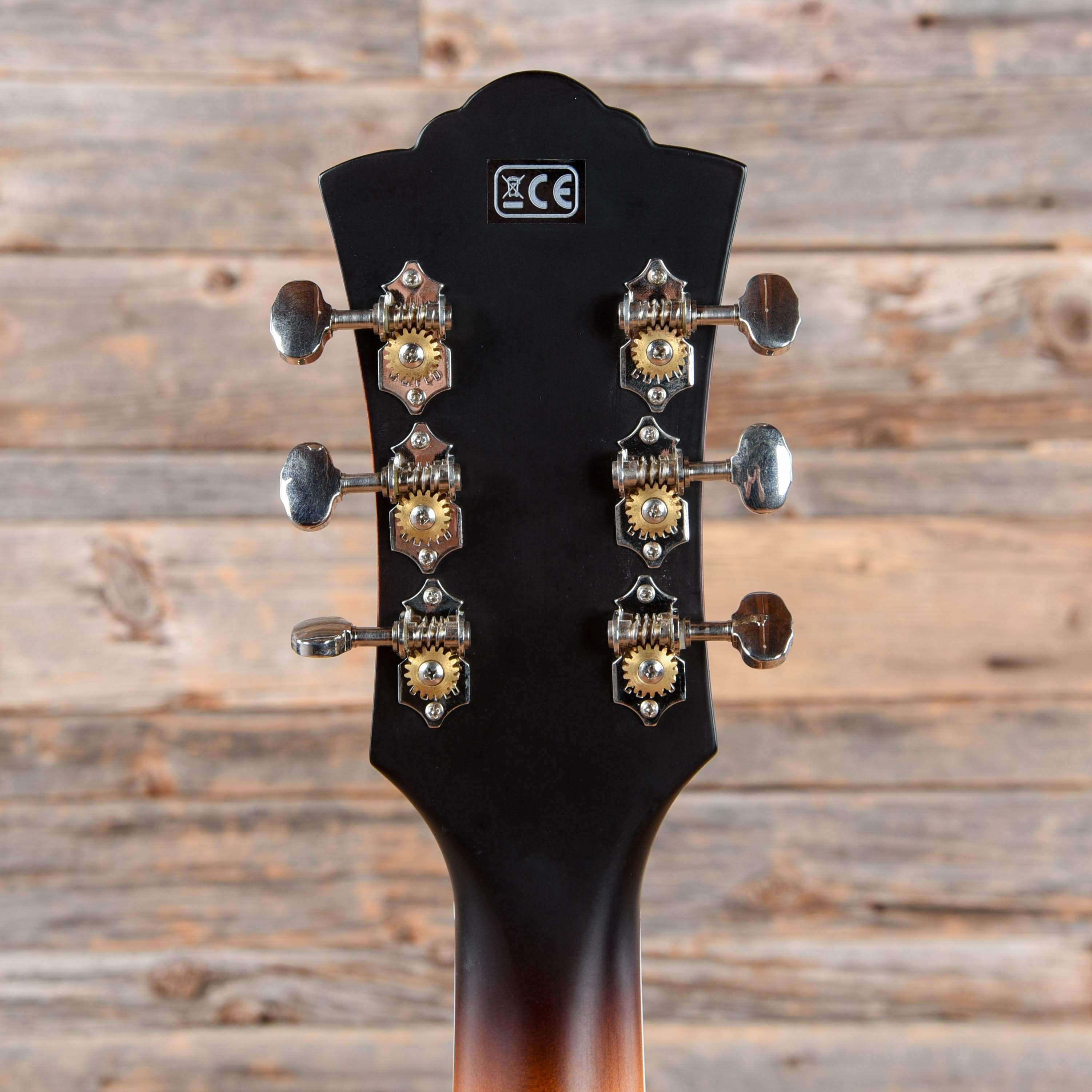 Guild Westerly F-250E Deluxe Jumbo Antique Burst w/Electronics Acoustic Guitars / Jumbo