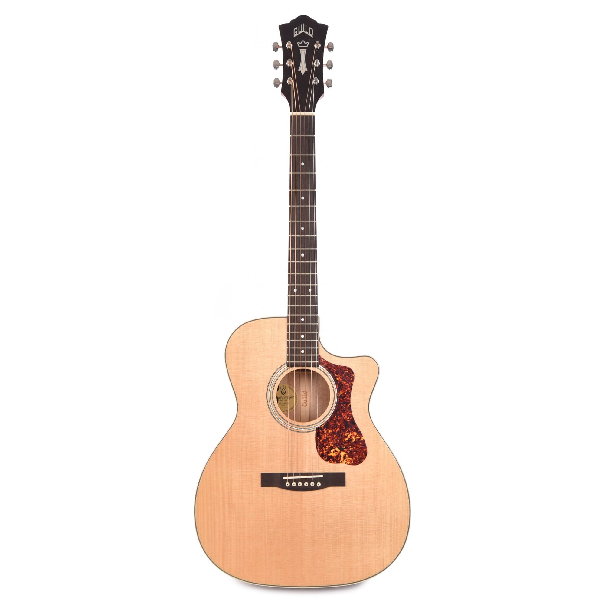 Guild OM-140CE Natural Gloss Acoustic Guitars / OM and Auditorium