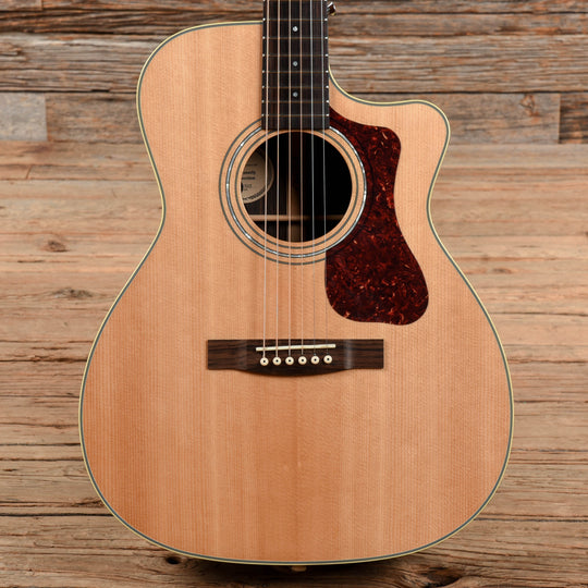 Guild OM-150CE Natural Acoustic Guitars / OM and Auditorium