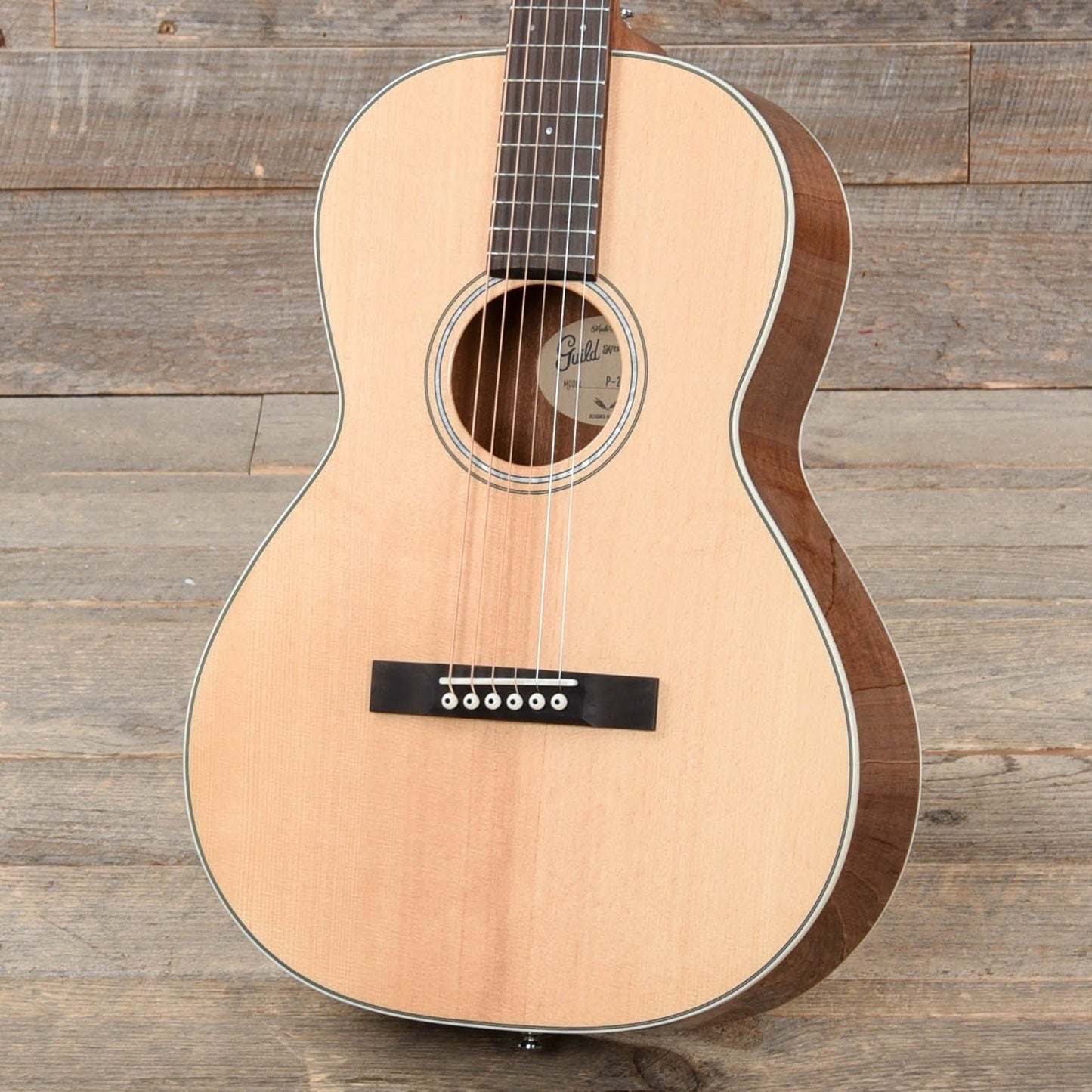 Guild Westerly P-240 Memoir 12-Fret Parlor Natural Acoustic Guitars / Parlor