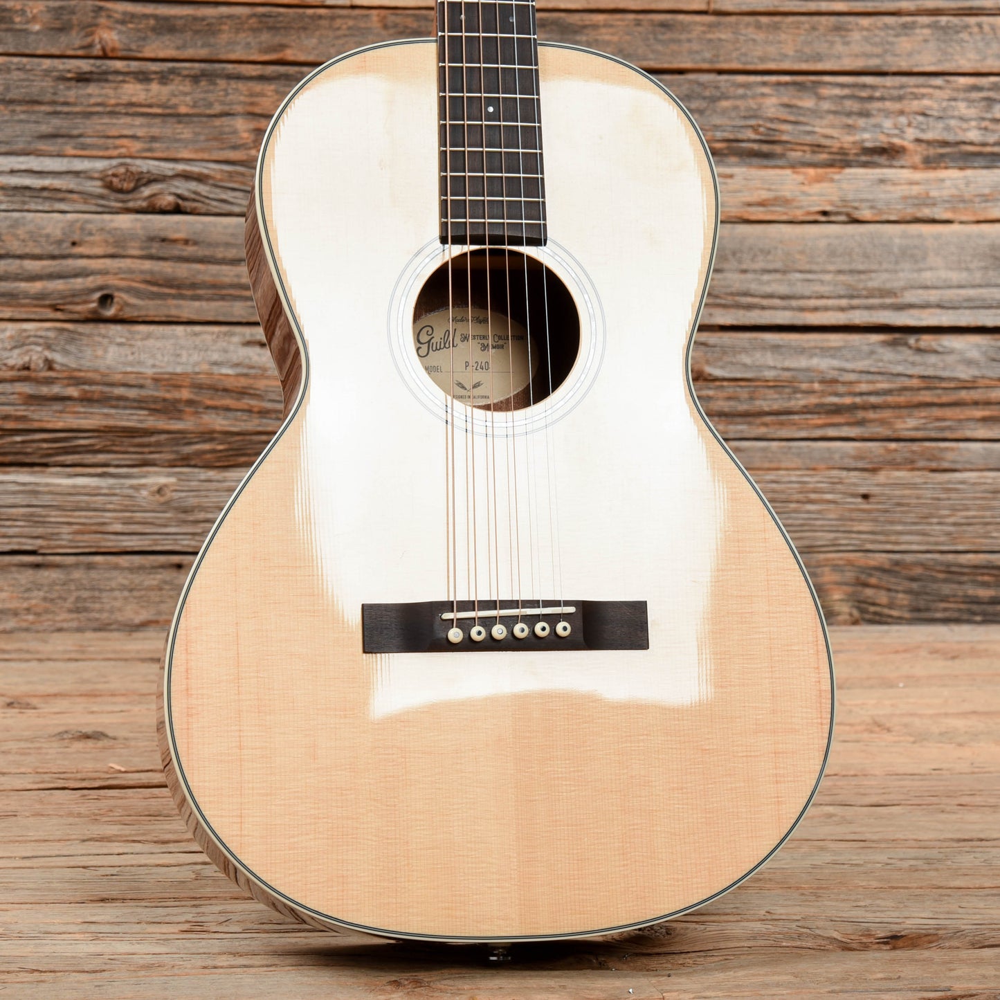 Guild Westerly P-240 Memoir 12-Fret Parlor Natural Natural Acoustic Guitars / Parlor