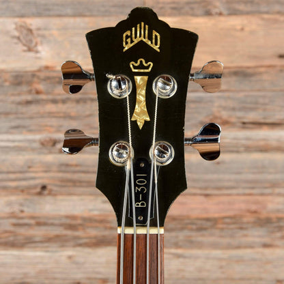 Guild B-301 Bass Black 1974 Bass Guitars / 4-String