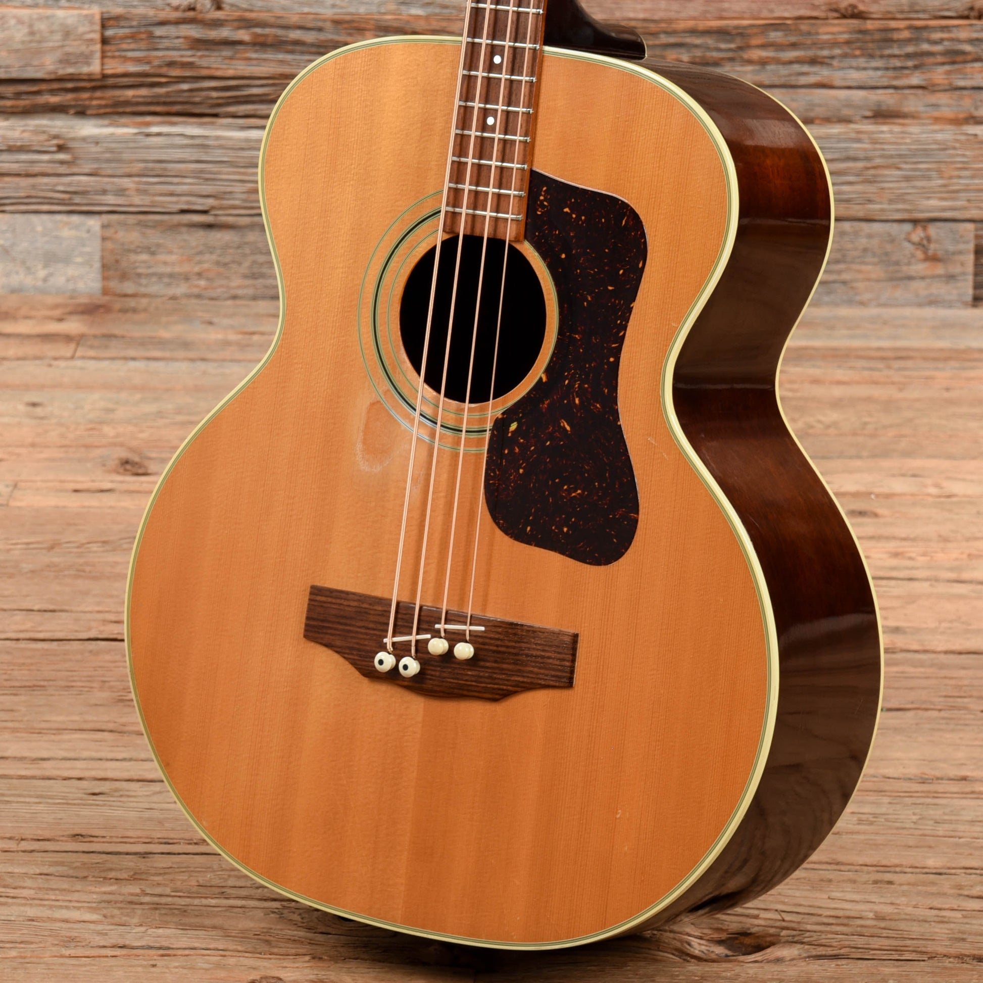 Guild B-50 Acoustic Bass Natural 1981 Bass Guitars / 4-String