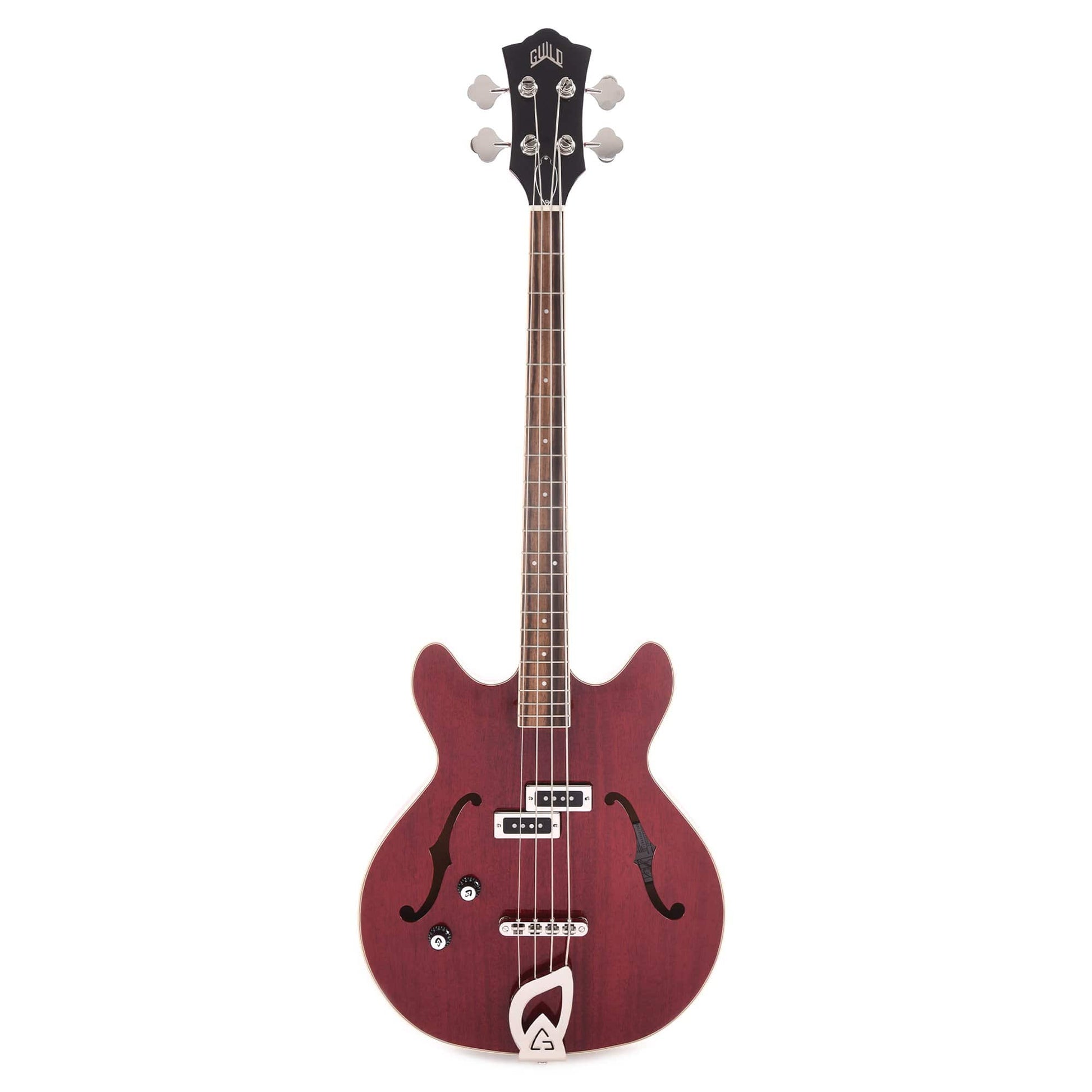 Guild Starfire I Bass DC Cherry Red LEFTY Bass Guitars / Left-Handed