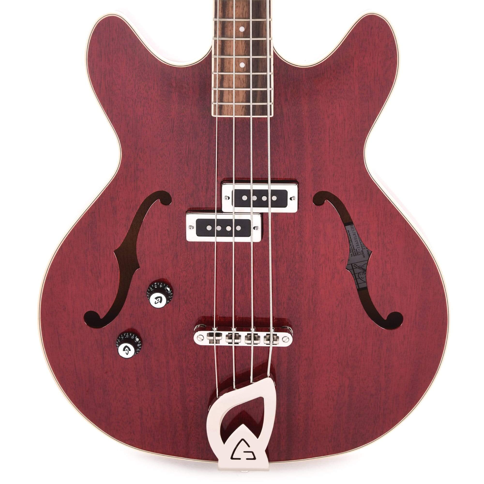 Guild Starfire I Bass DC Cherry Red LEFTY Bass Guitars / Left-Handed
