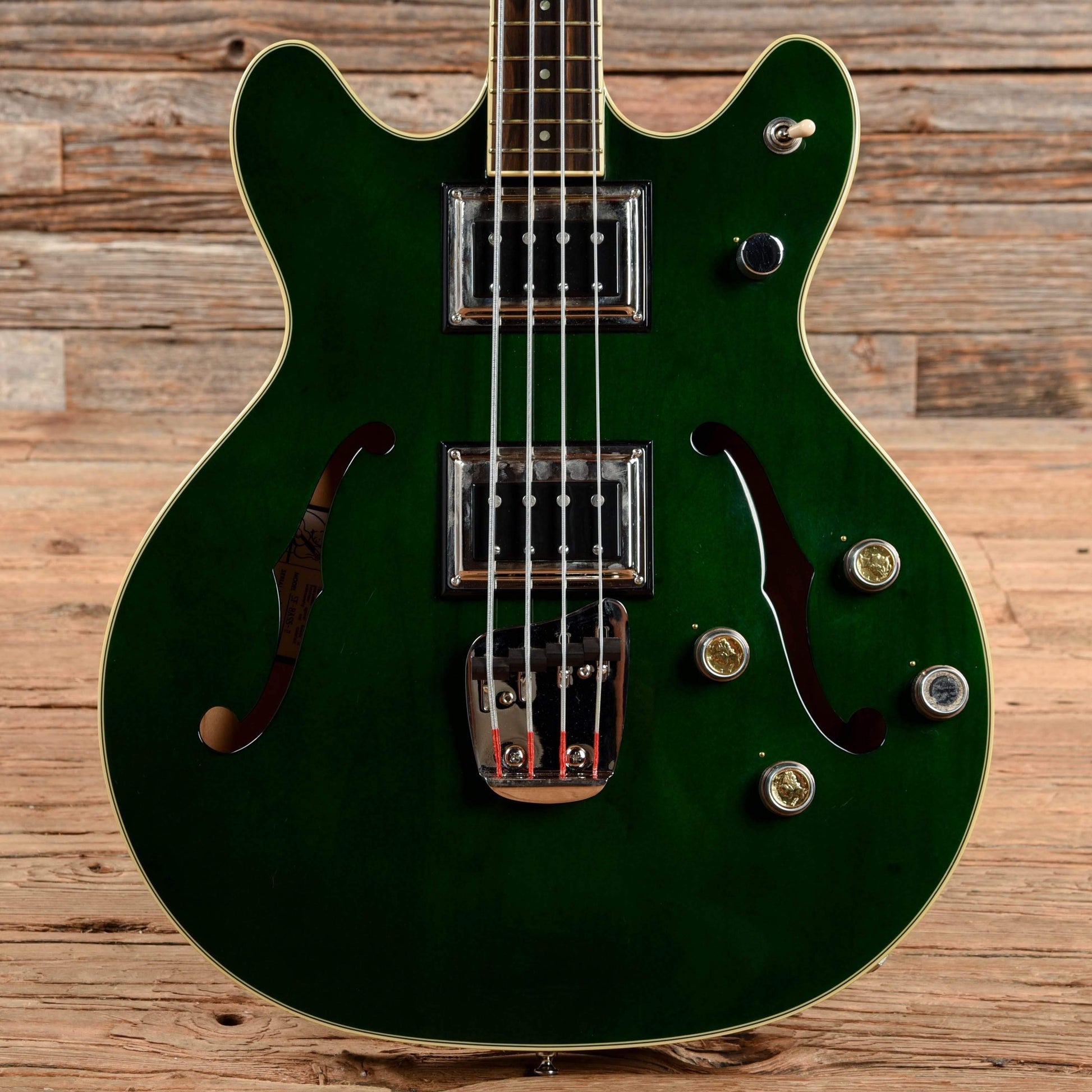 Guild Newark St. Collection Starfire II Bass Emerald Green 2020 Bass Guitars / Short Scale