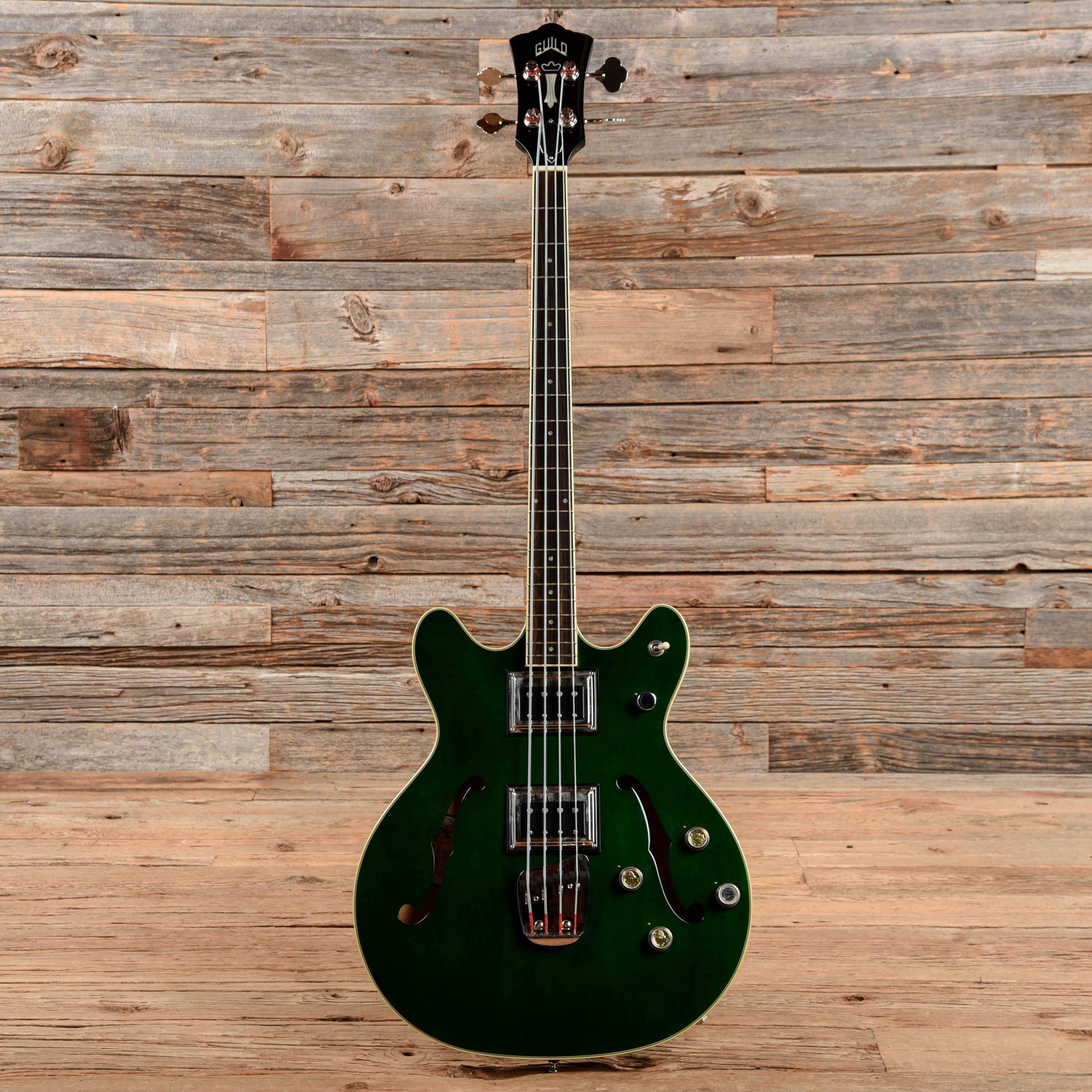 Guild Newark St. Collection Starfire II Bass Emerald Green 2020 Bass Guitars / Short Scale