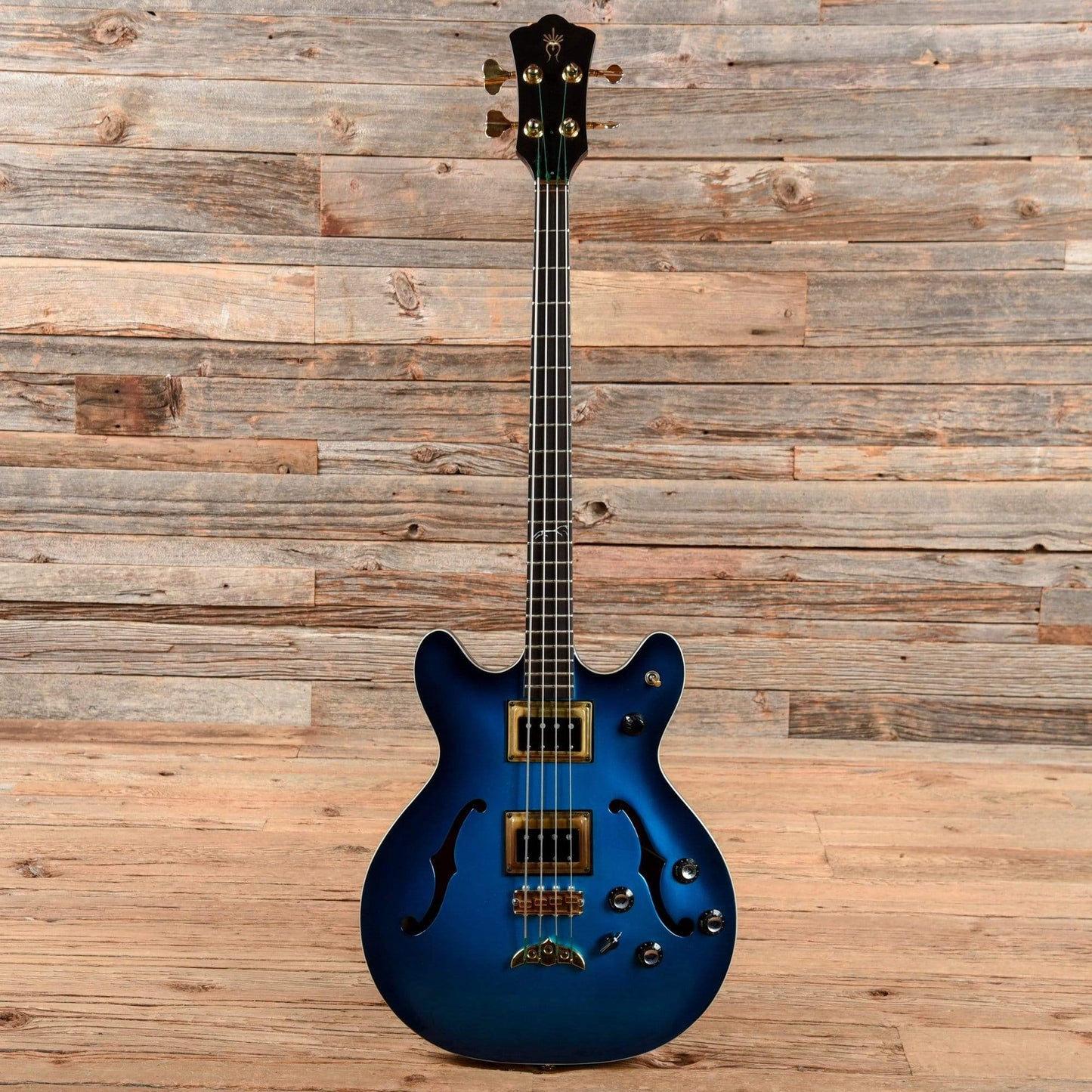 Guild Starfire Bass (Alembicized) Blue Burst 1960s Bass Guitars / Short Scale