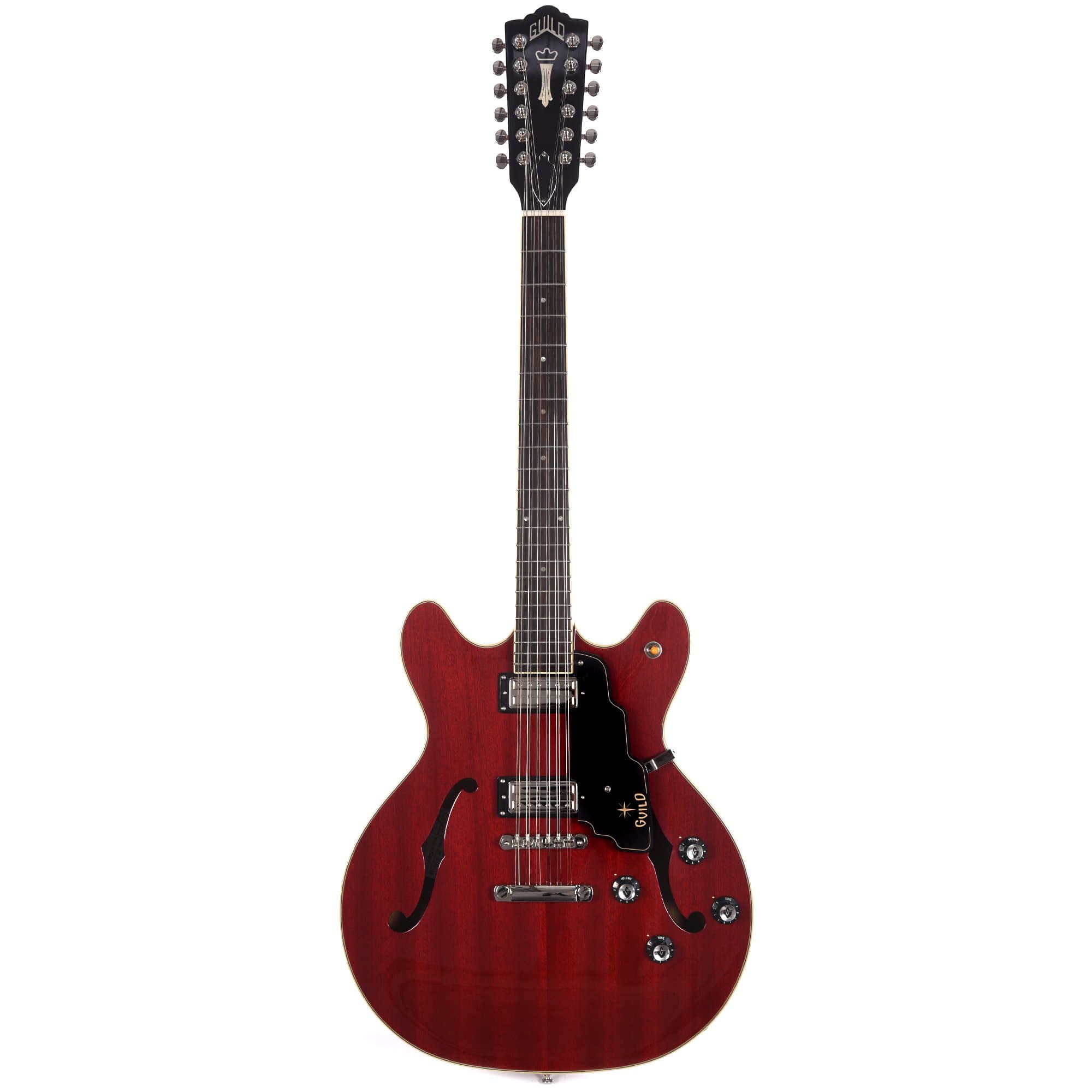 Guild Starfire IV ST-12 12-String Cherry Red – Chicago Music Exchange