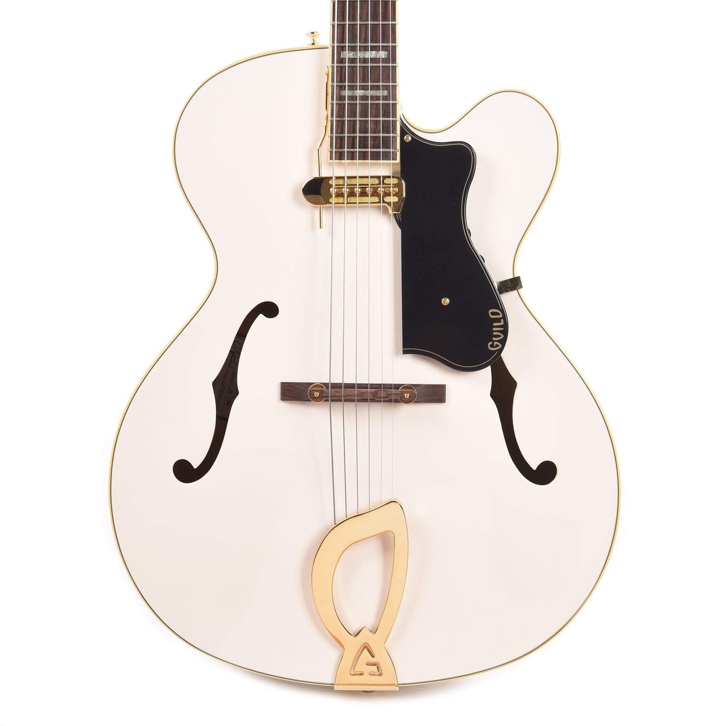 Guild Limited Run A-150 Savoy Special Hollowbody Snowcrest White Electric Guitars / Hollow Body