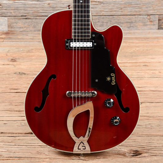 Guild M-65 Freshman Cherry 1967 Electric Guitars / Hollow Body