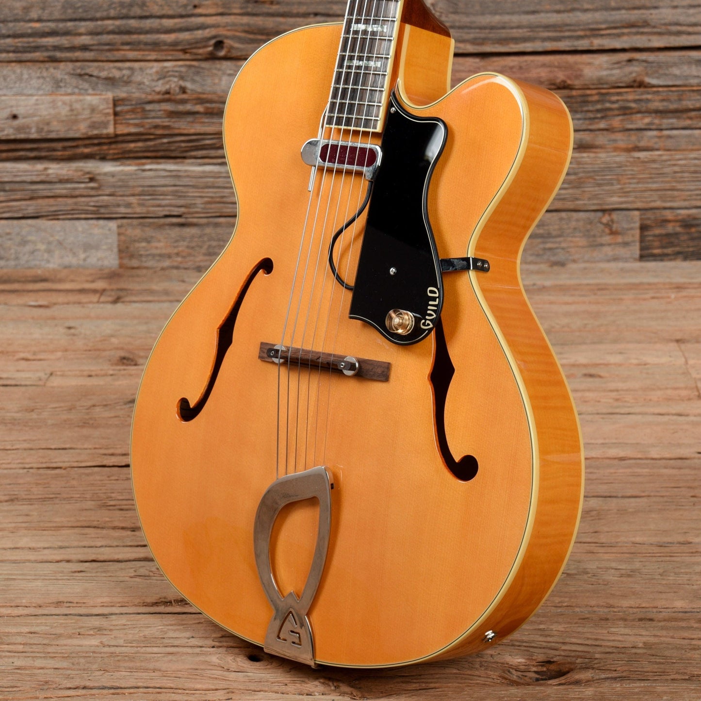 Guild Newark St. Collection A-150 Savoy Blonde Electric Guitars / Hollow Body