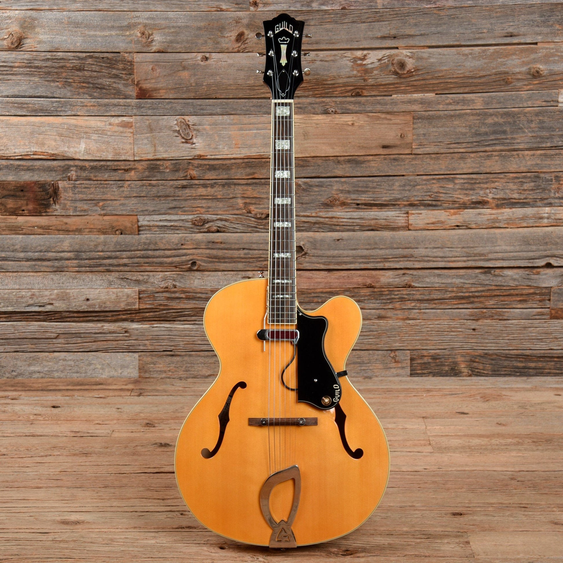 Guild Newark St. Collection A-150 Savoy Blonde Electric Guitars / Hollow Body