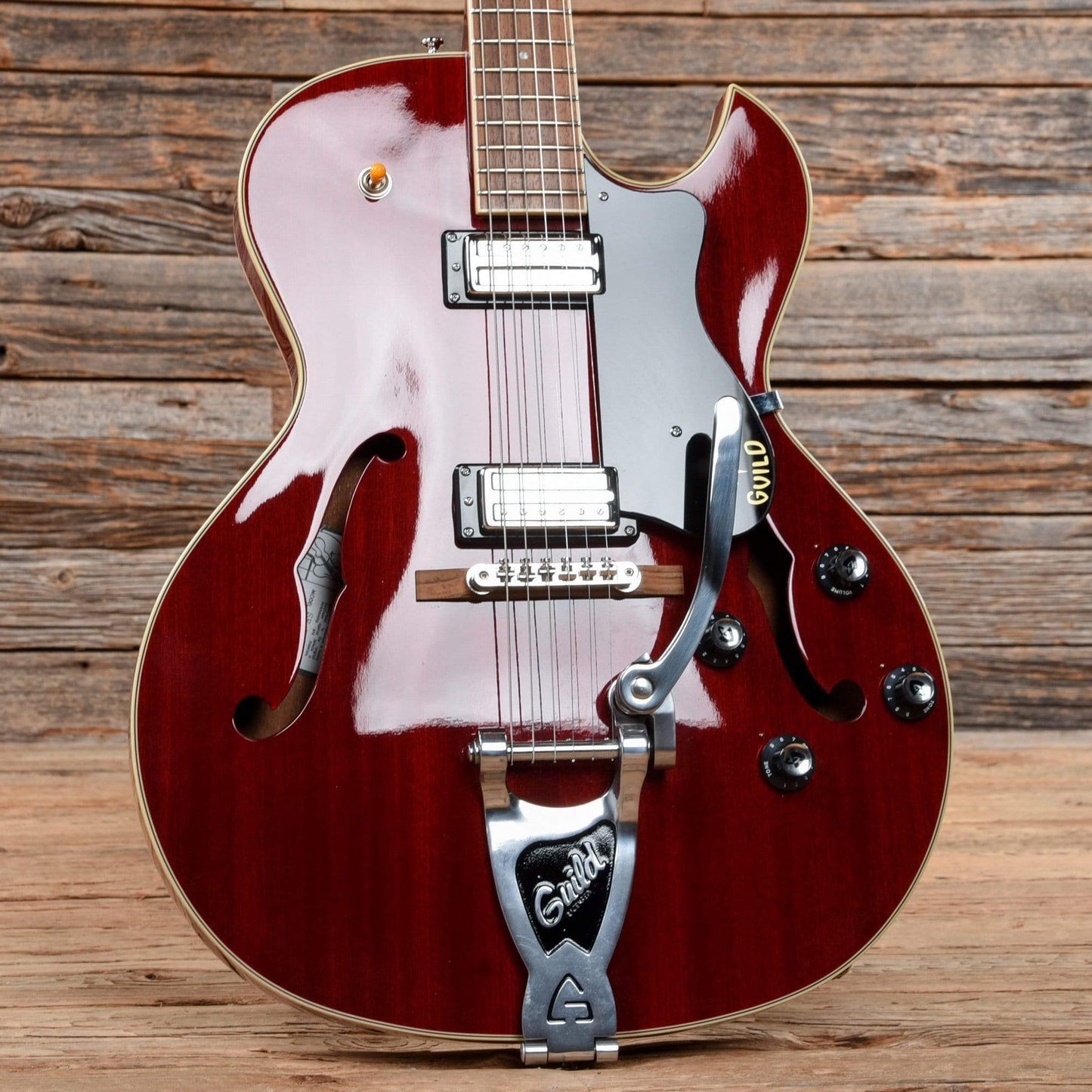 Guild Starfire III Cherry 2014 Electric Guitars / Hollow Body