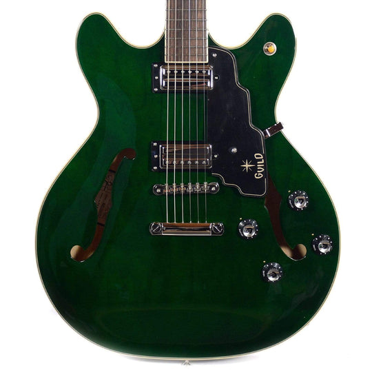 Guild Starfire IV ST Maple Emerald Green Electric Guitars / Hollow Body